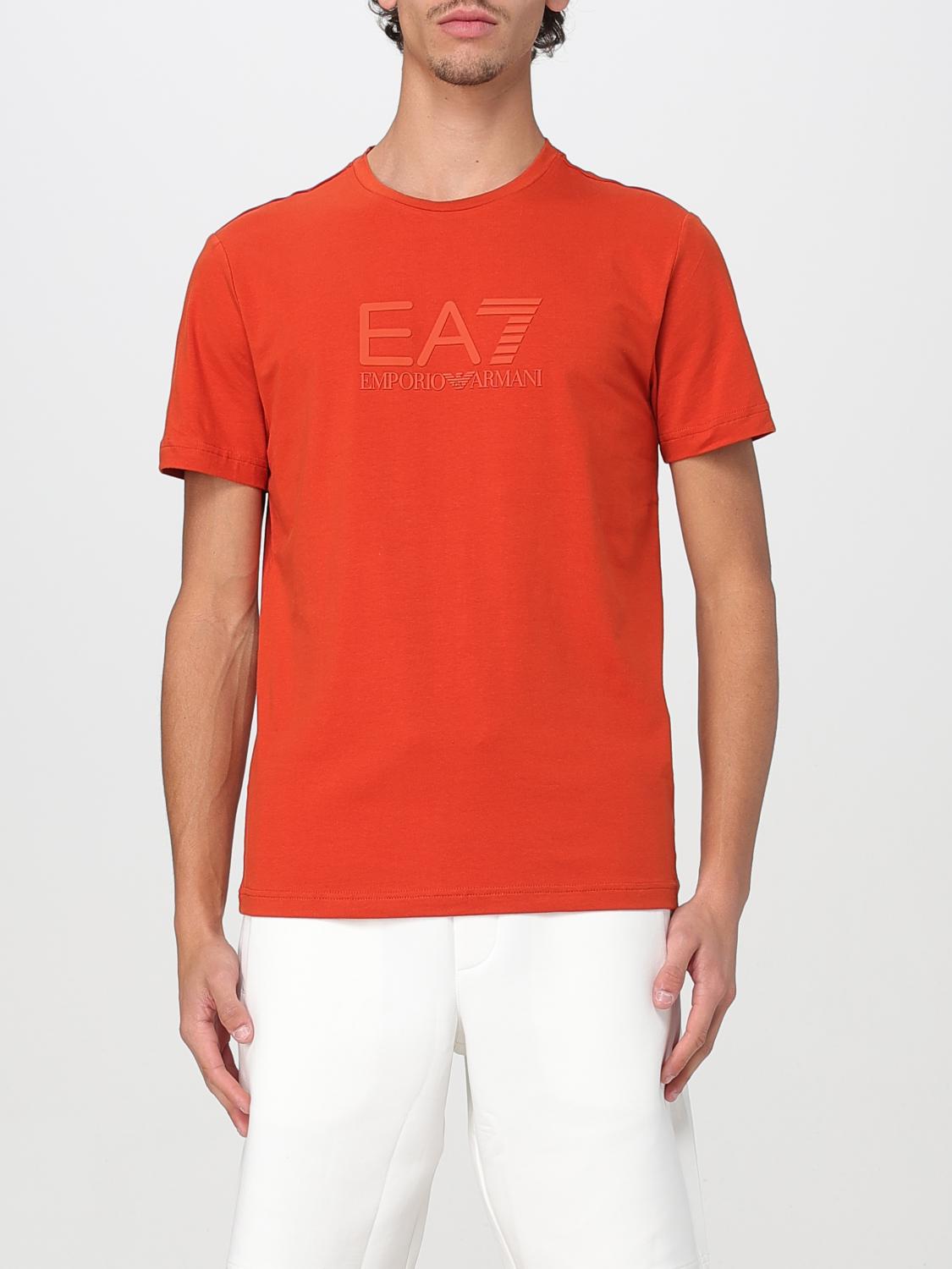 Ea7 T-shirt  Men Color Red In Red
