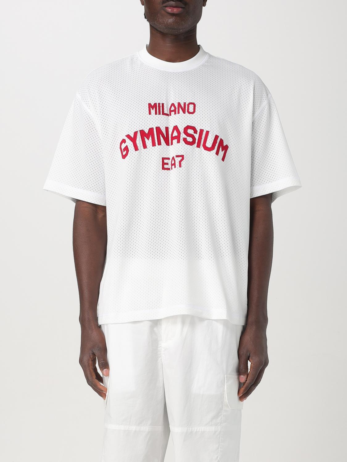 Ea7 T-shirt Men Color Natural In Natural