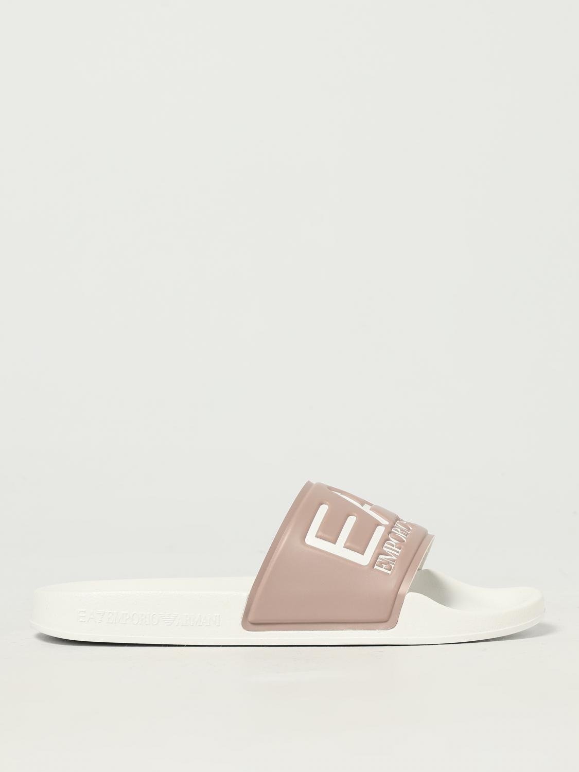Ea7 Sandals Men Color Pink