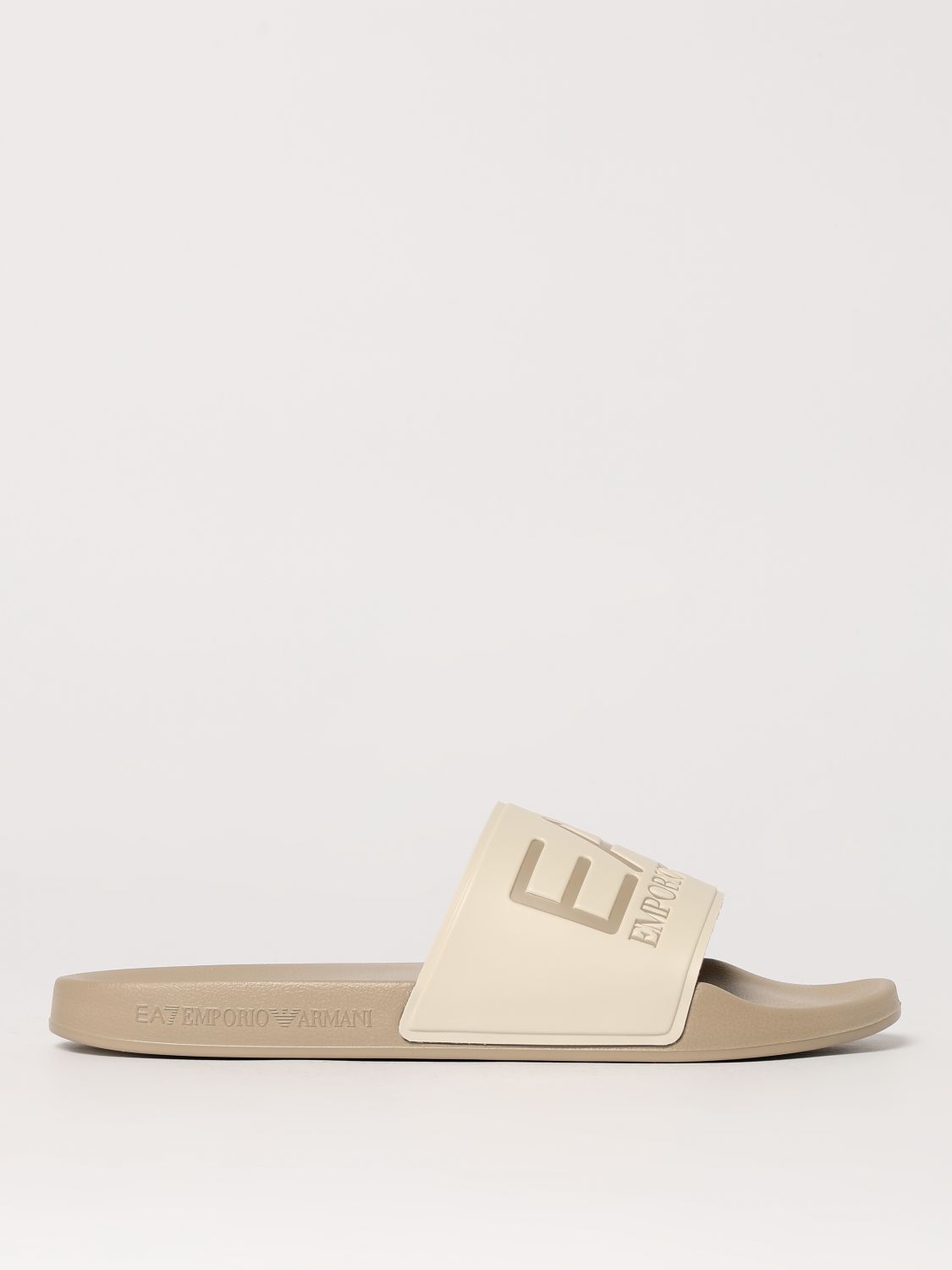 Ea7 Sandals Men Color Beige In Beige