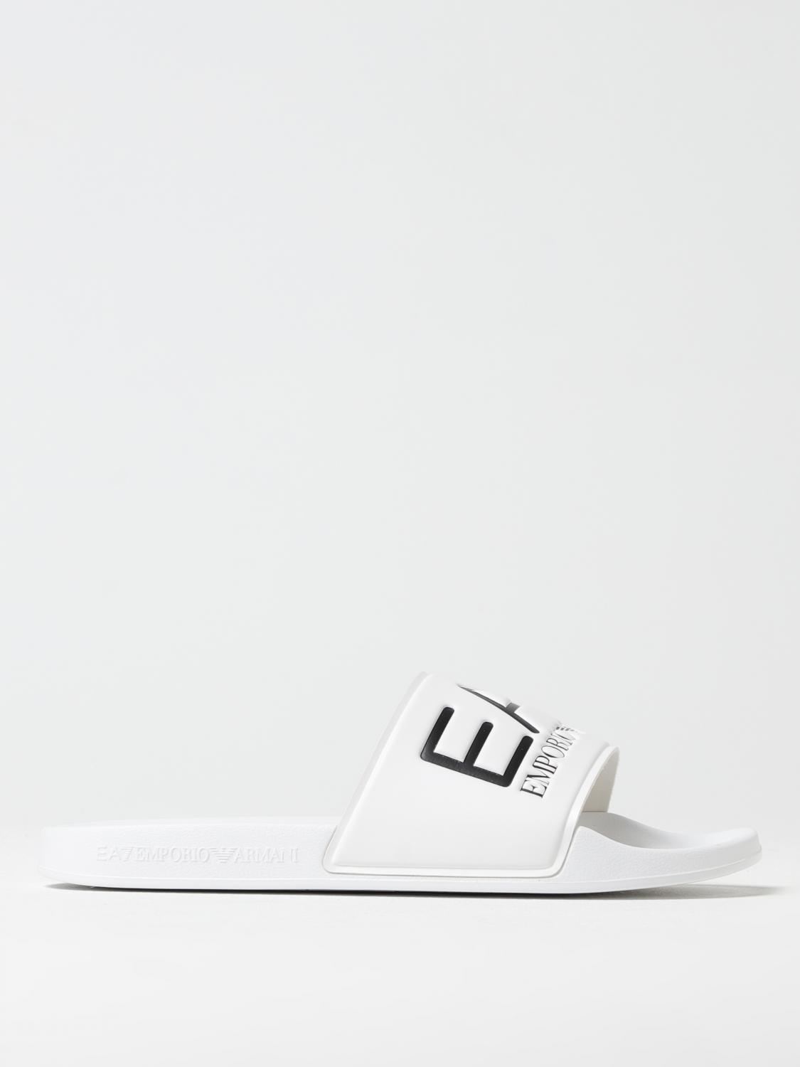 Ea7 Sandals  Men Color Ice In Ice