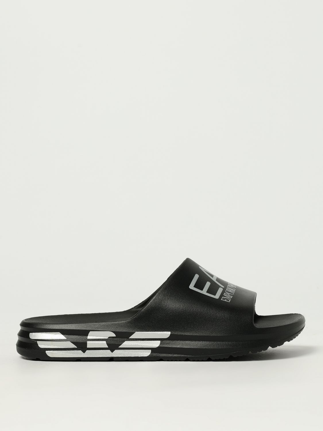 Ea7 Sandals Men Color Black