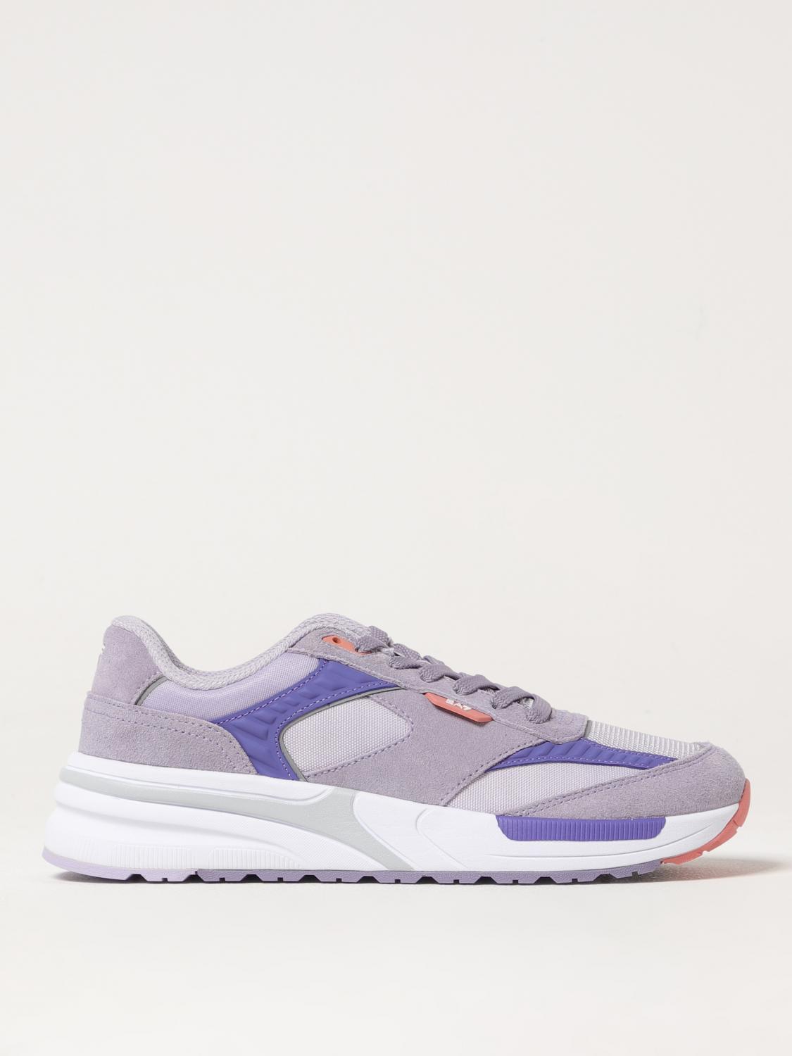 Ea7 Sneakers  Men Color Lilac In Grau