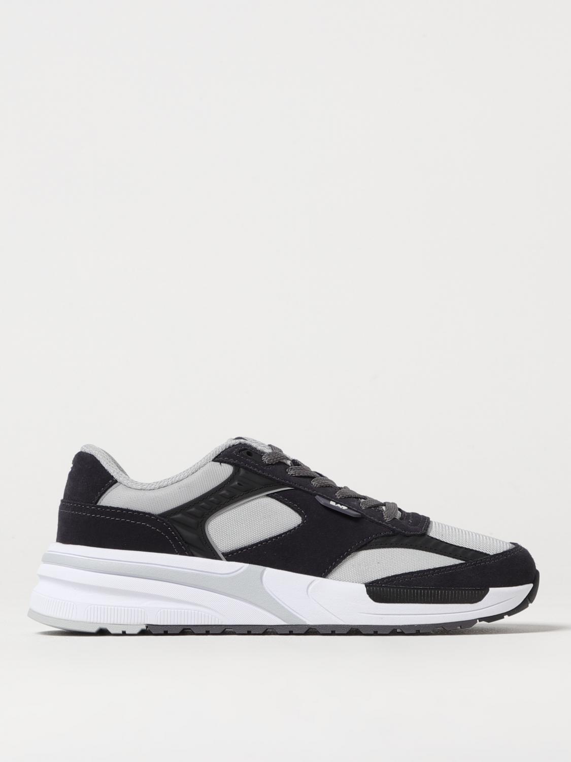 Ea7 Sneakers Men Color Charcoal In Charcoal
