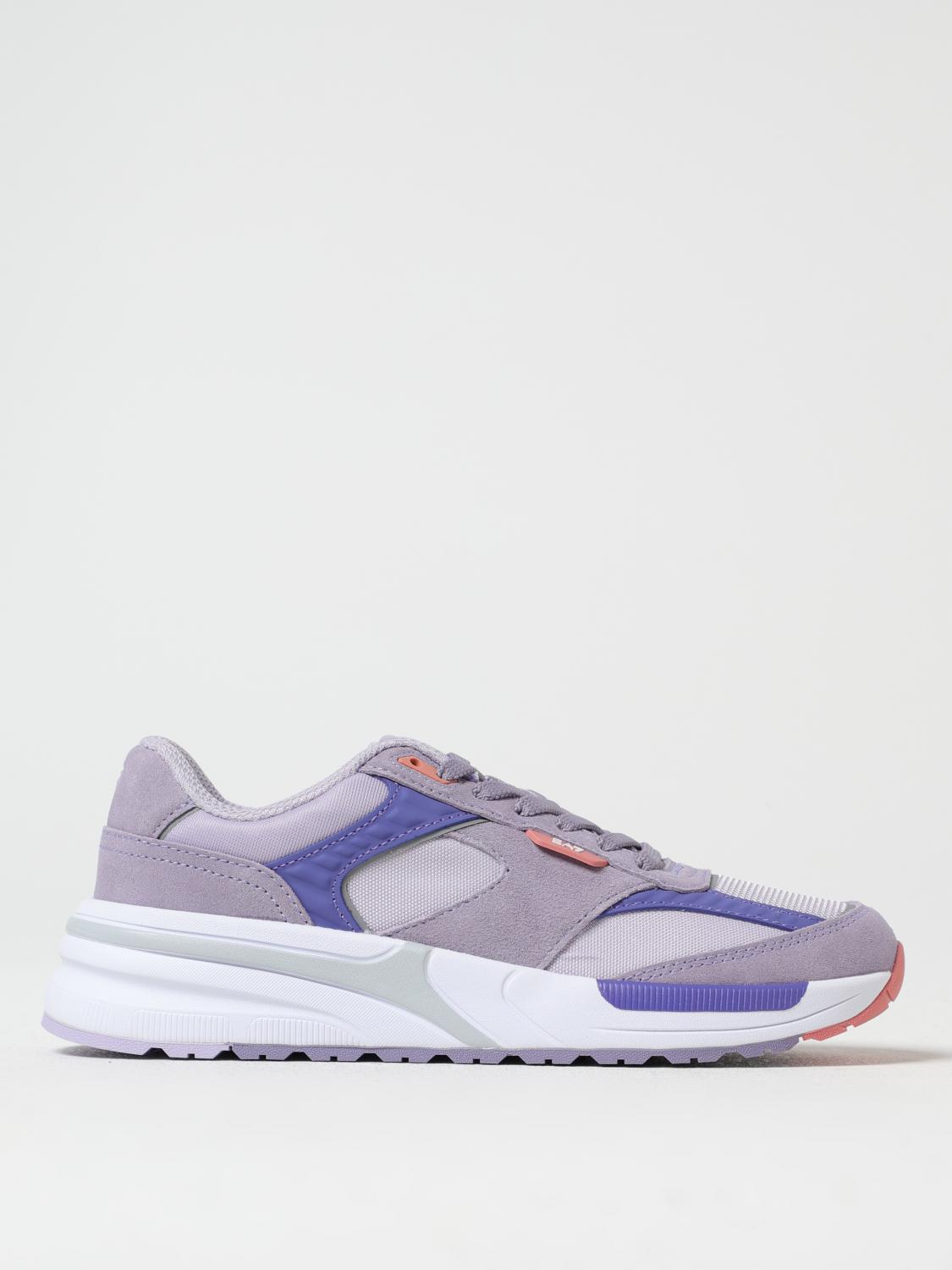 Ea7 Sneakers  Men Color Lilac In Lilac