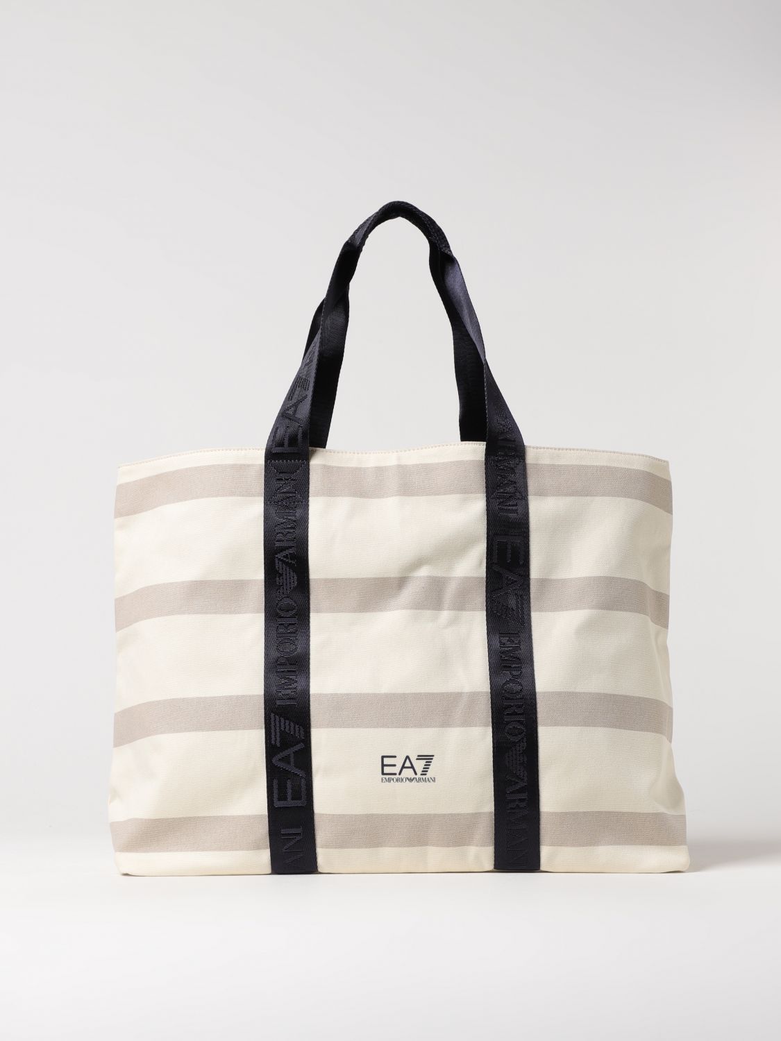 Ea7 Shoulder Bag Swimwear Woman Color Beige In Beige
