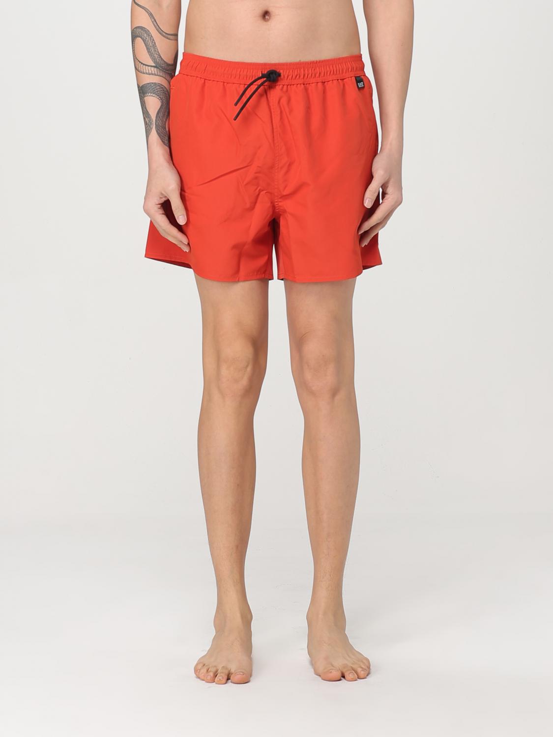 Ea7 Swimsuit  Swimwear Men Color Red In Red