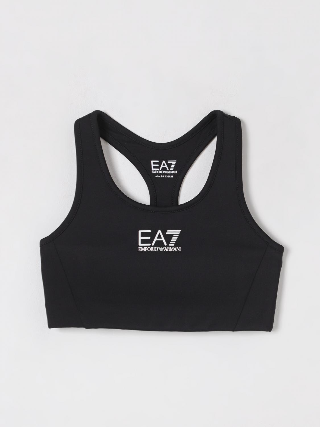 Ea7 Top  Kids Color Black In Black