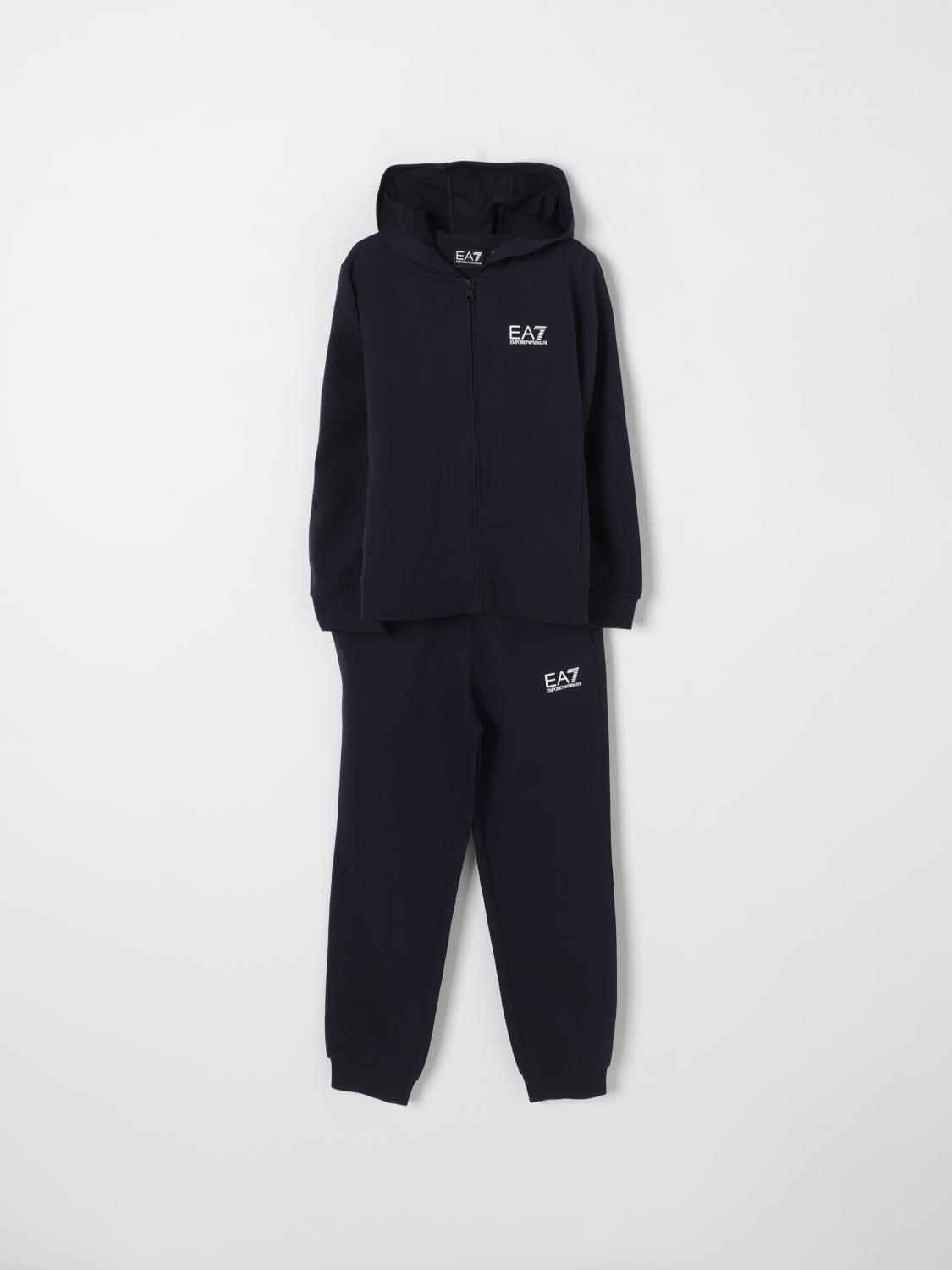 Shop Ea7 Clothing Set Kids Color Blue