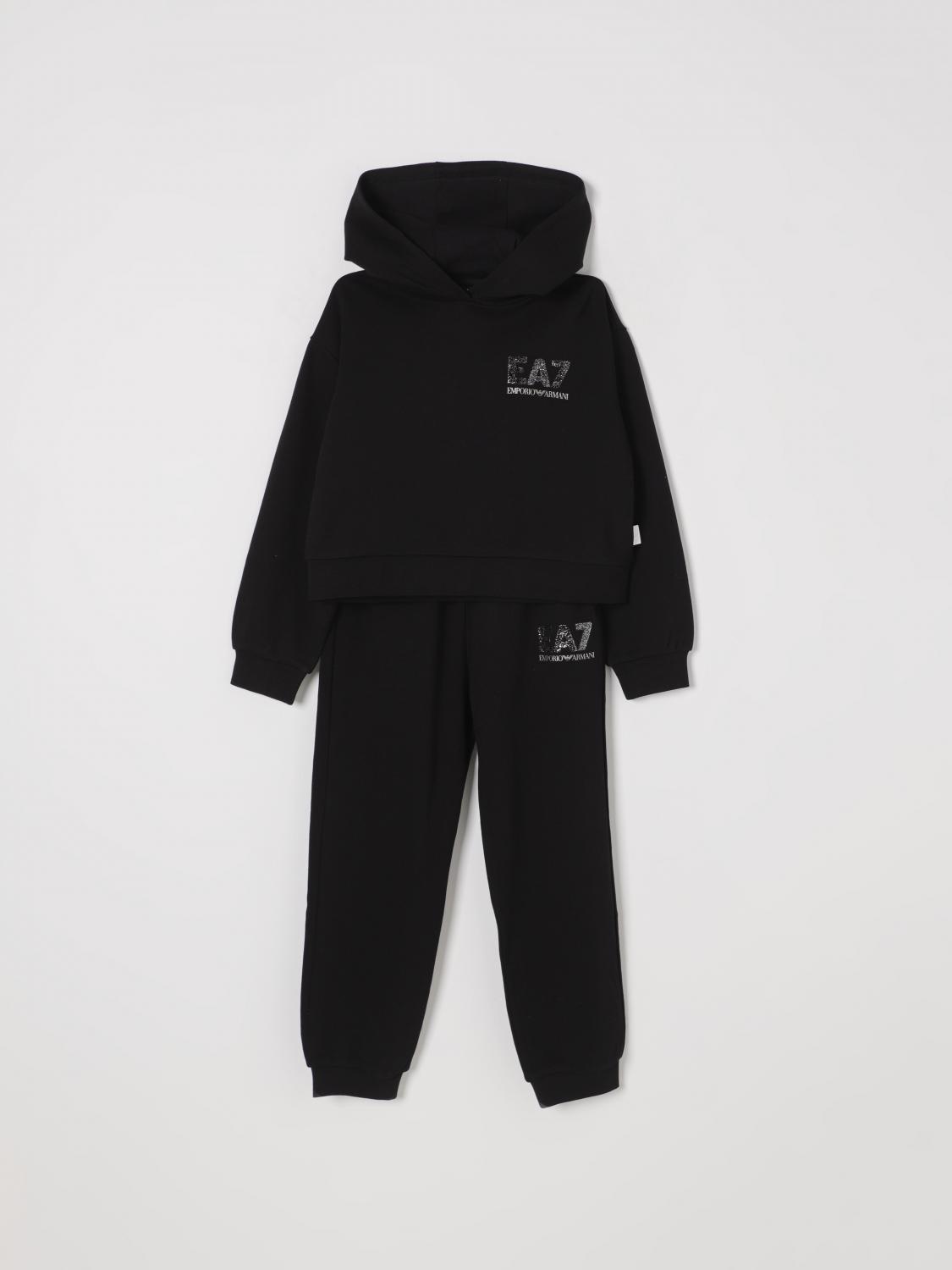 Shop Ea7 Co-ords Kids Color Black