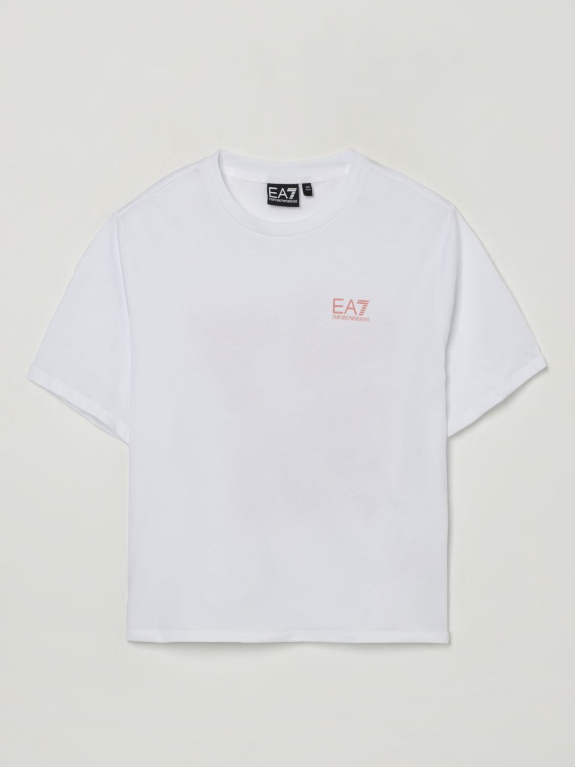 Shop Ea7 T-shirt Kids Color White