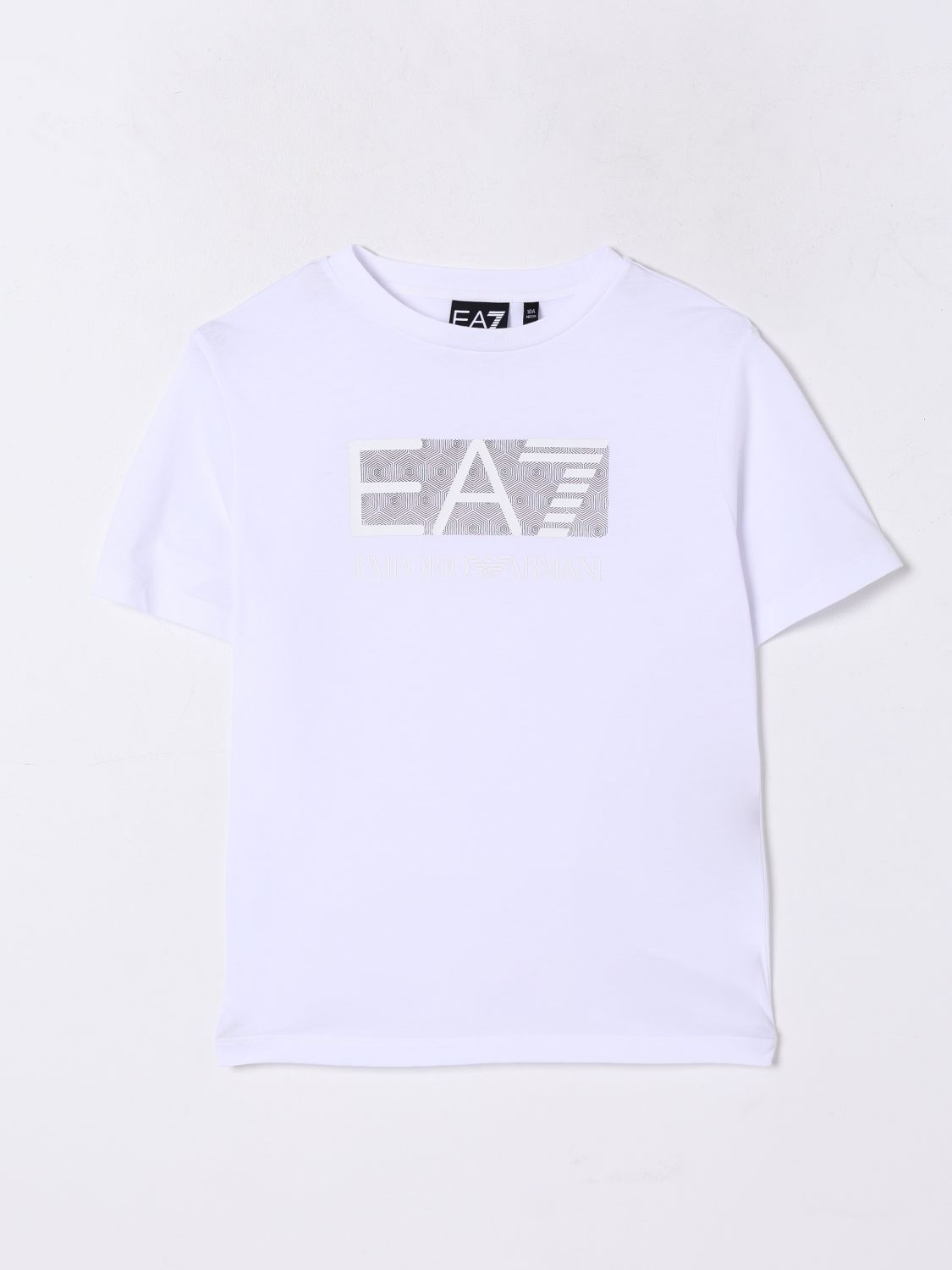 Shop Ea7 T-shirt Kids Color White