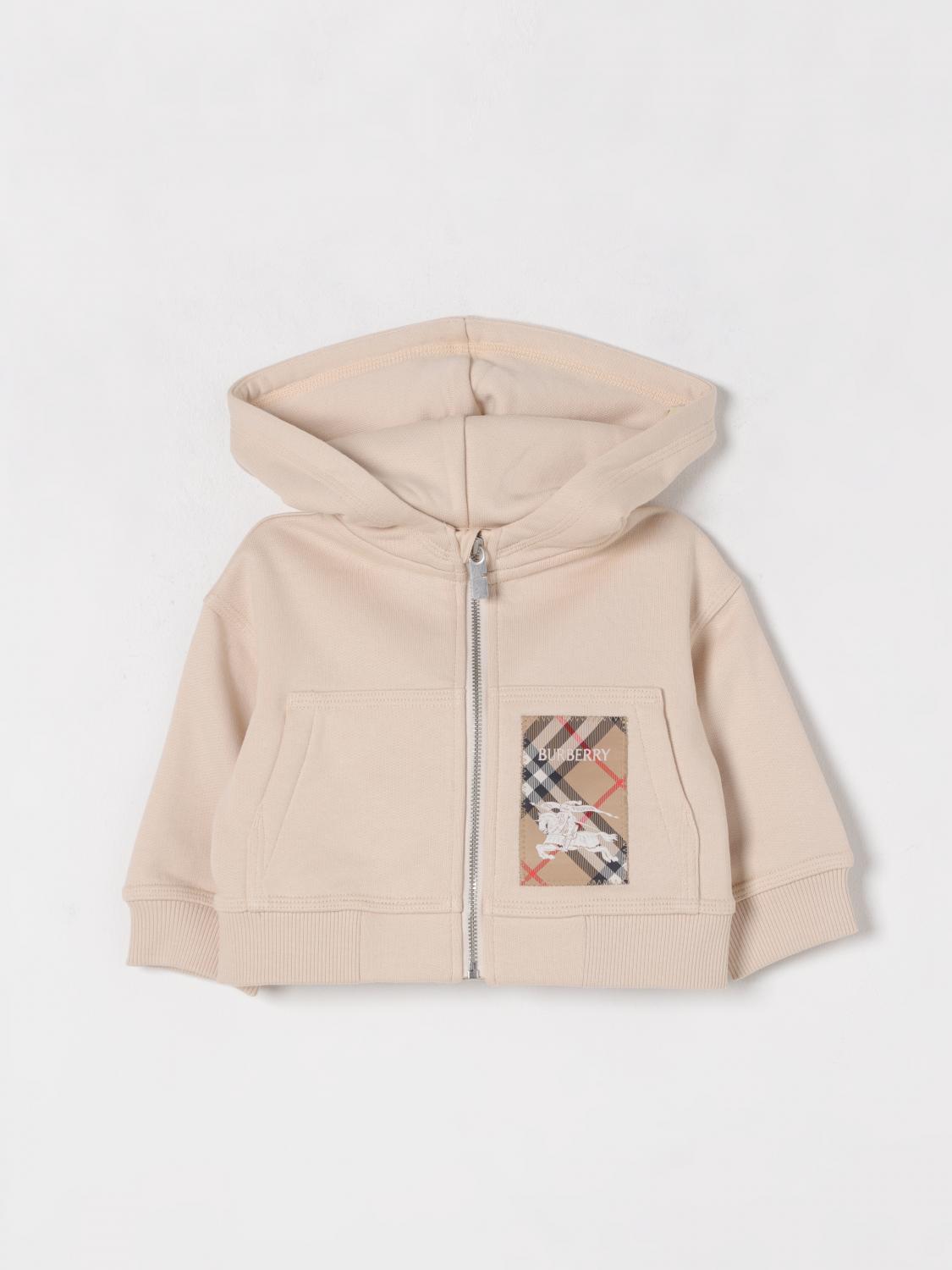 Burberry Sweater Kids Color Yellow Cream In Yellow Cream