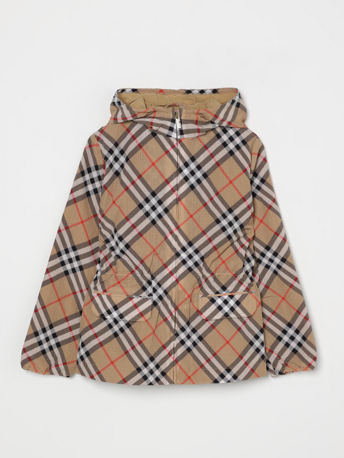 BURBERRY JACKET BURBERRY KIDS COLOR BEIGE 425362022