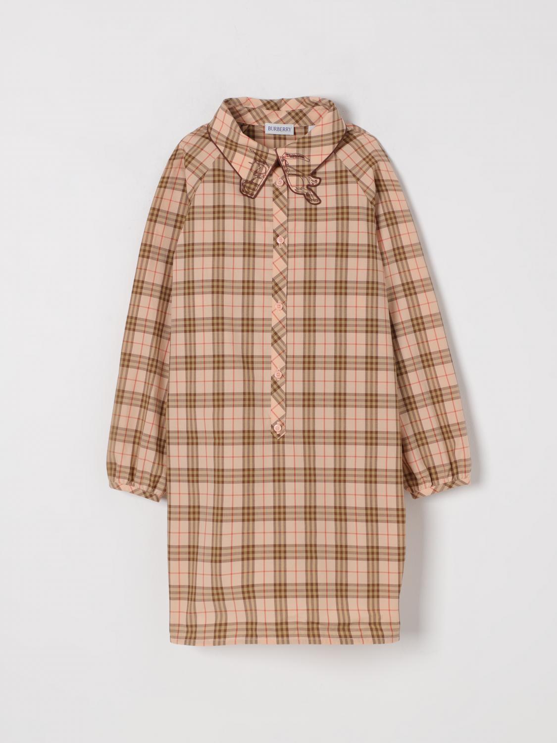 BURBERRY Beige Children's Dress