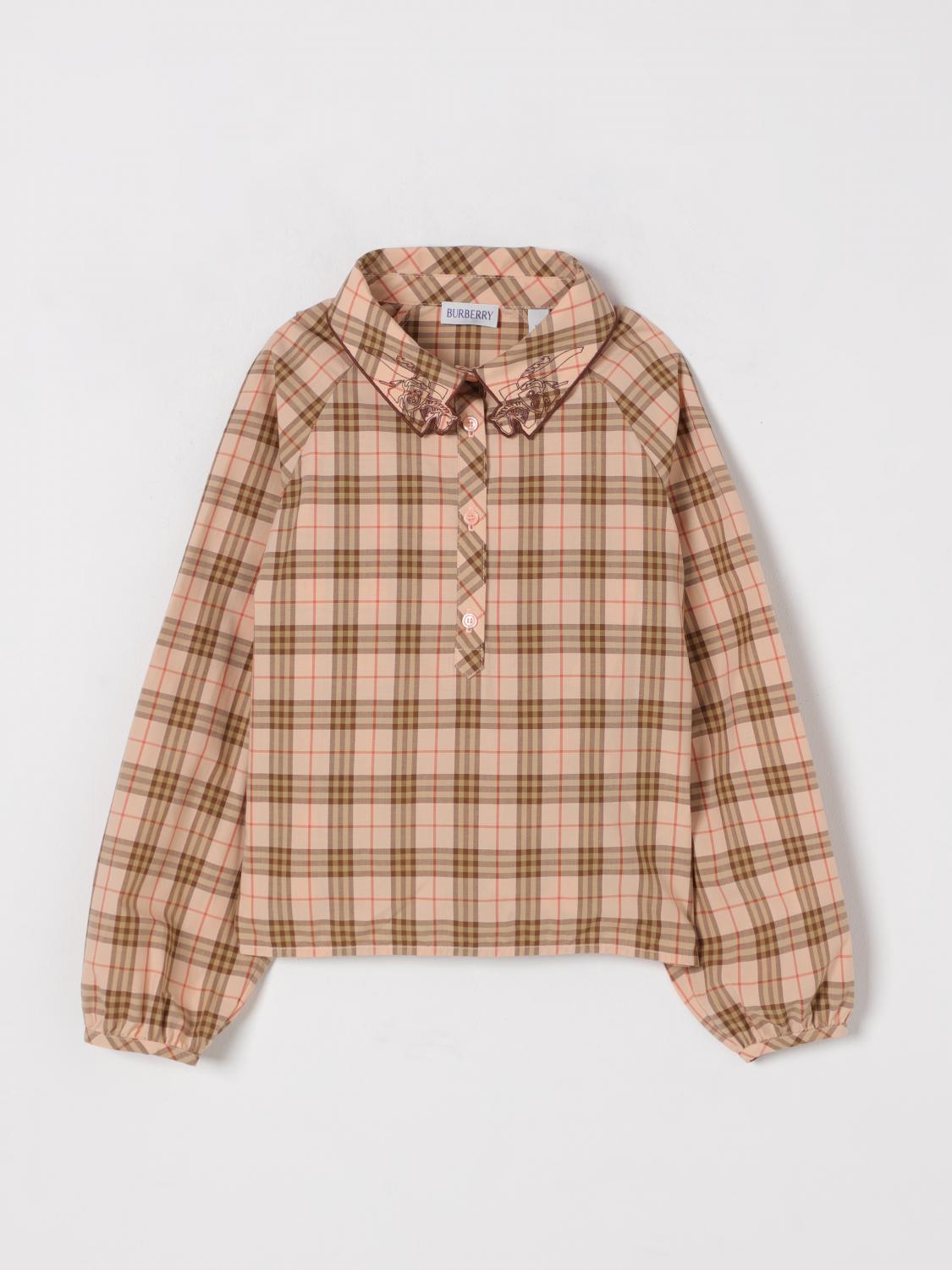 Burberry Mädchen Beige Shirt Kids Color