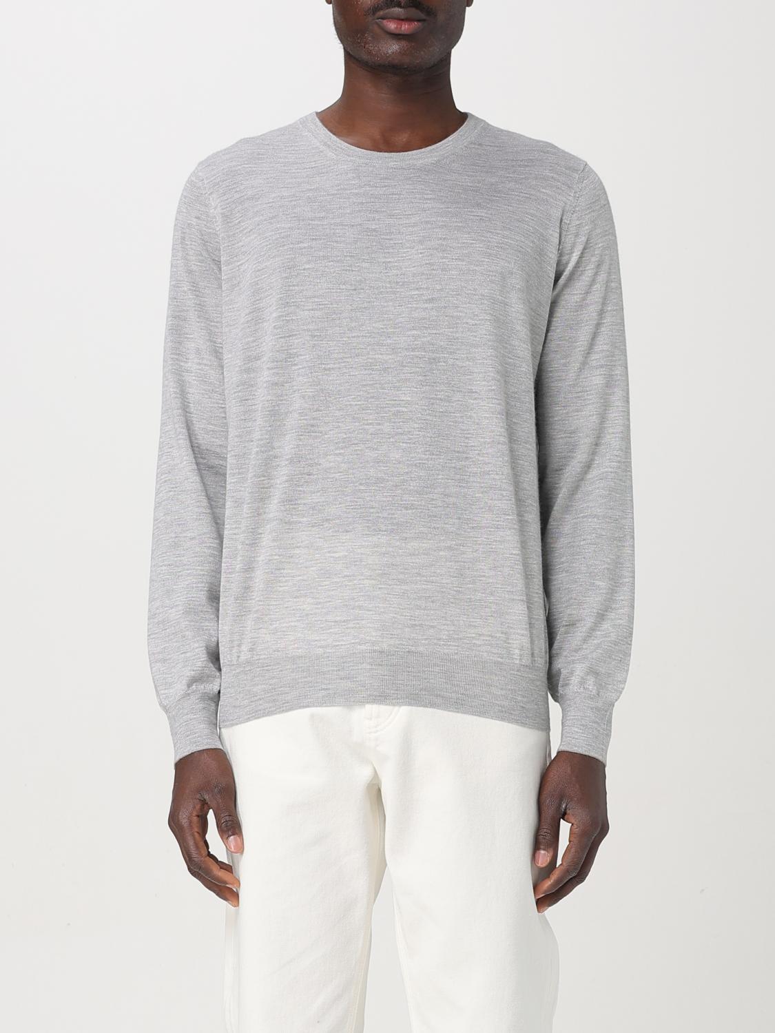 Brunello Cucinelli Sweater  Men Color Grey In Grey