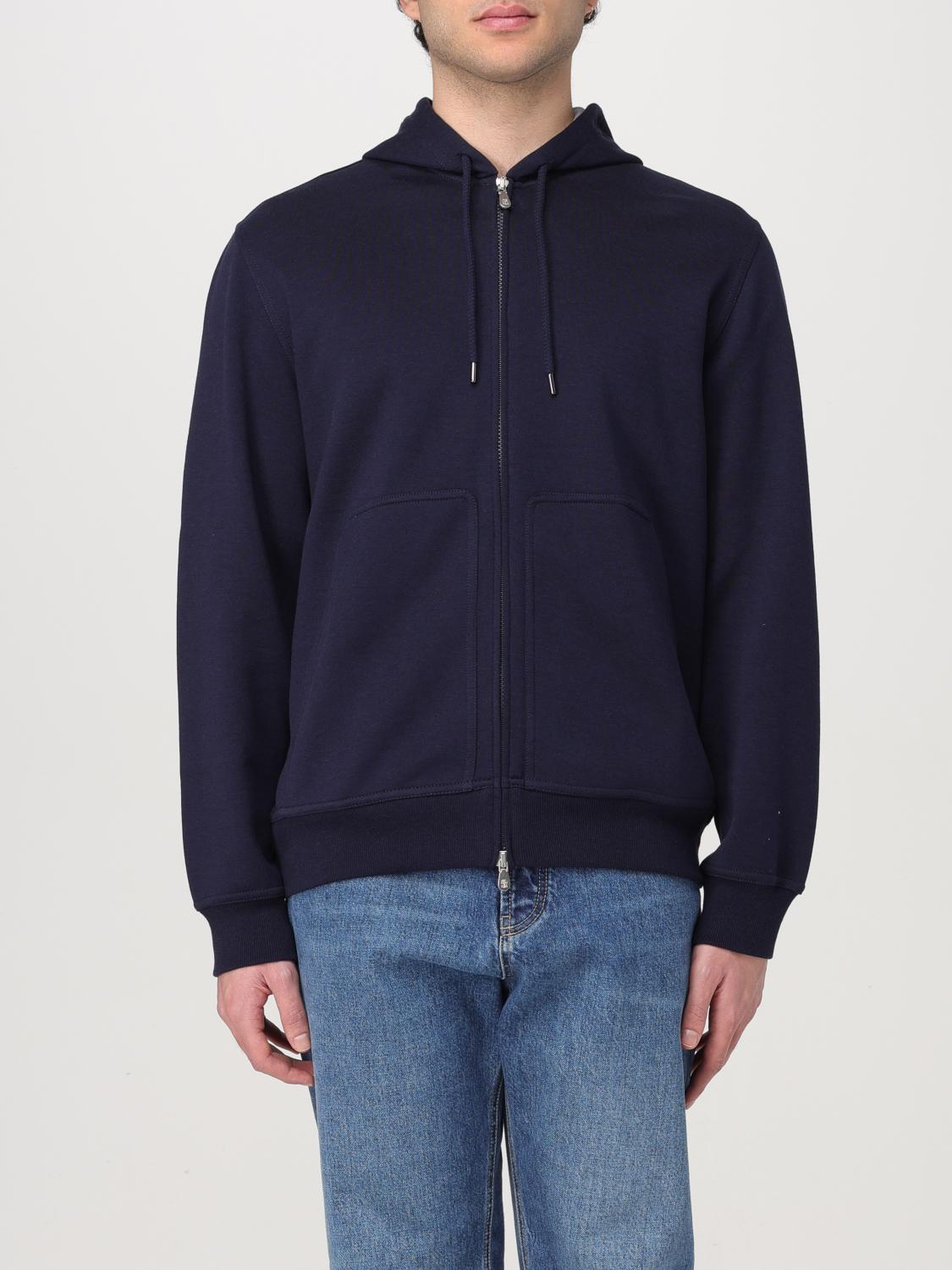 BRUNELLO CUCINELLI Sweatshirt Herren Farbe Blau