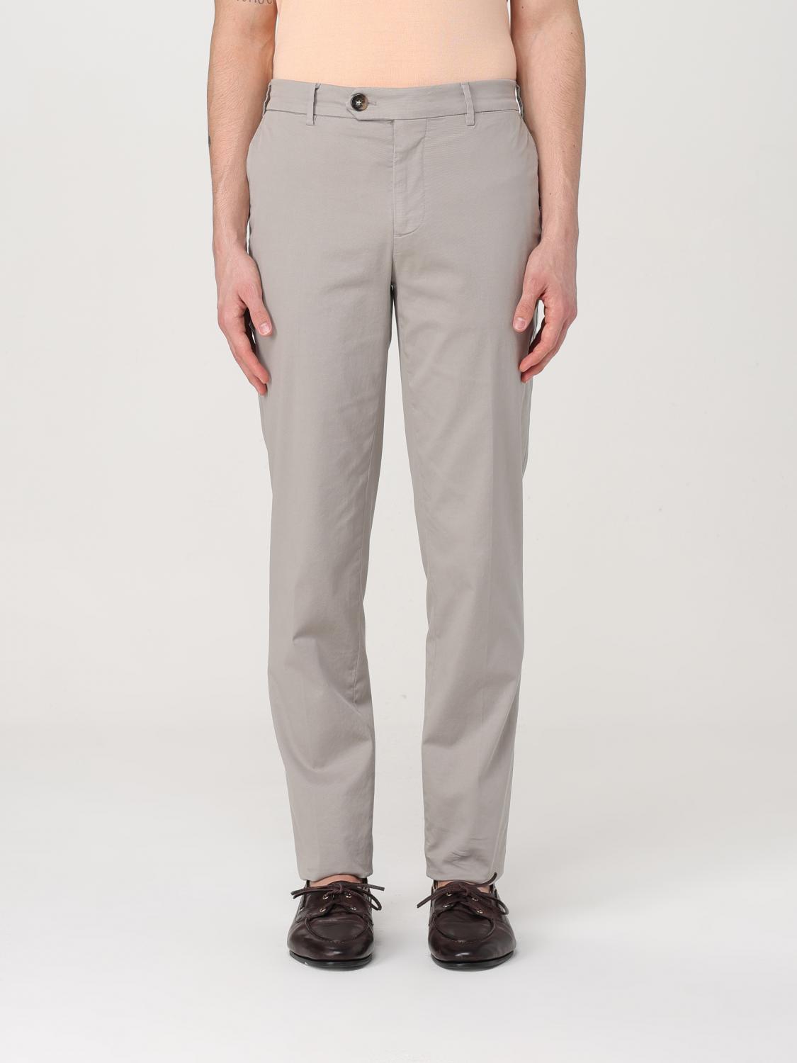Brunello Cucinelli Pants Men Color Grey In Grey