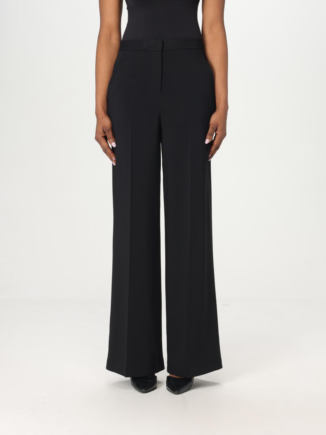 Pinko Pants Woman Color Black In Black