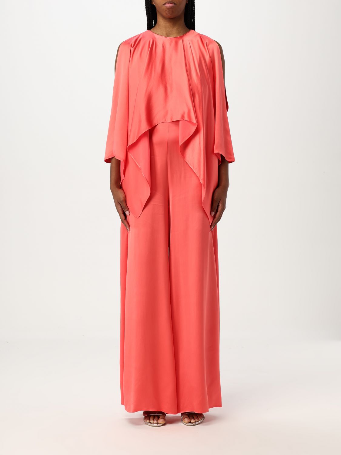 Shop Pinko Jumpsuits Woman Color Coral