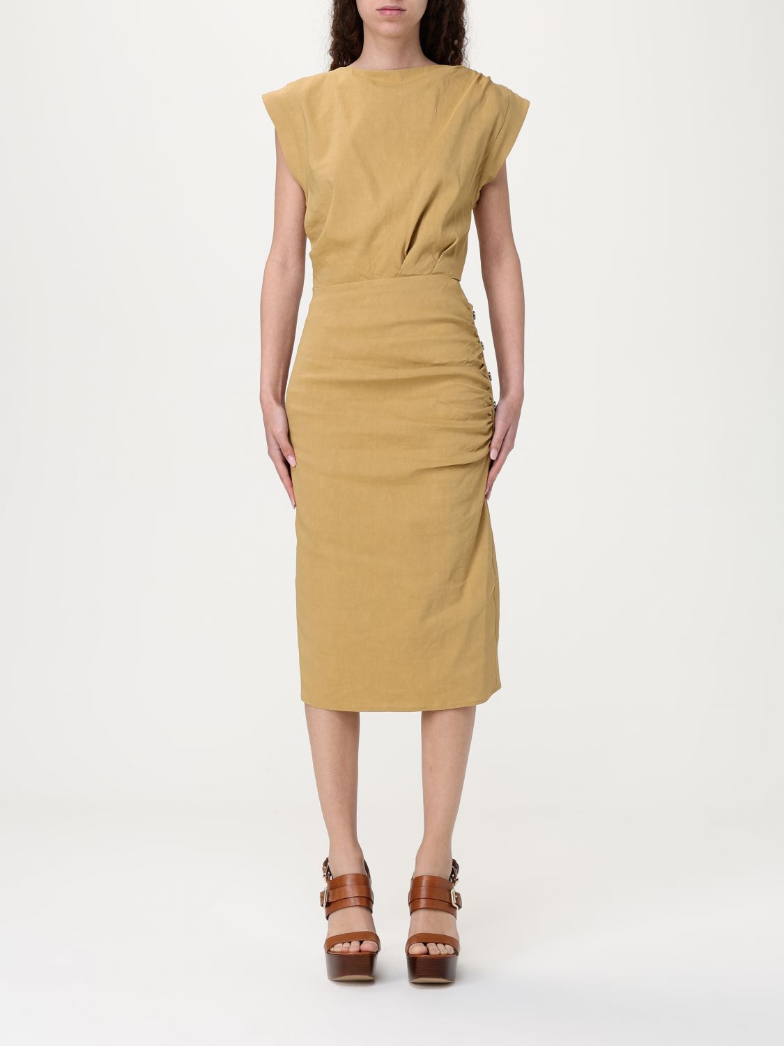 Pinko Dress  Woman Color Lemon