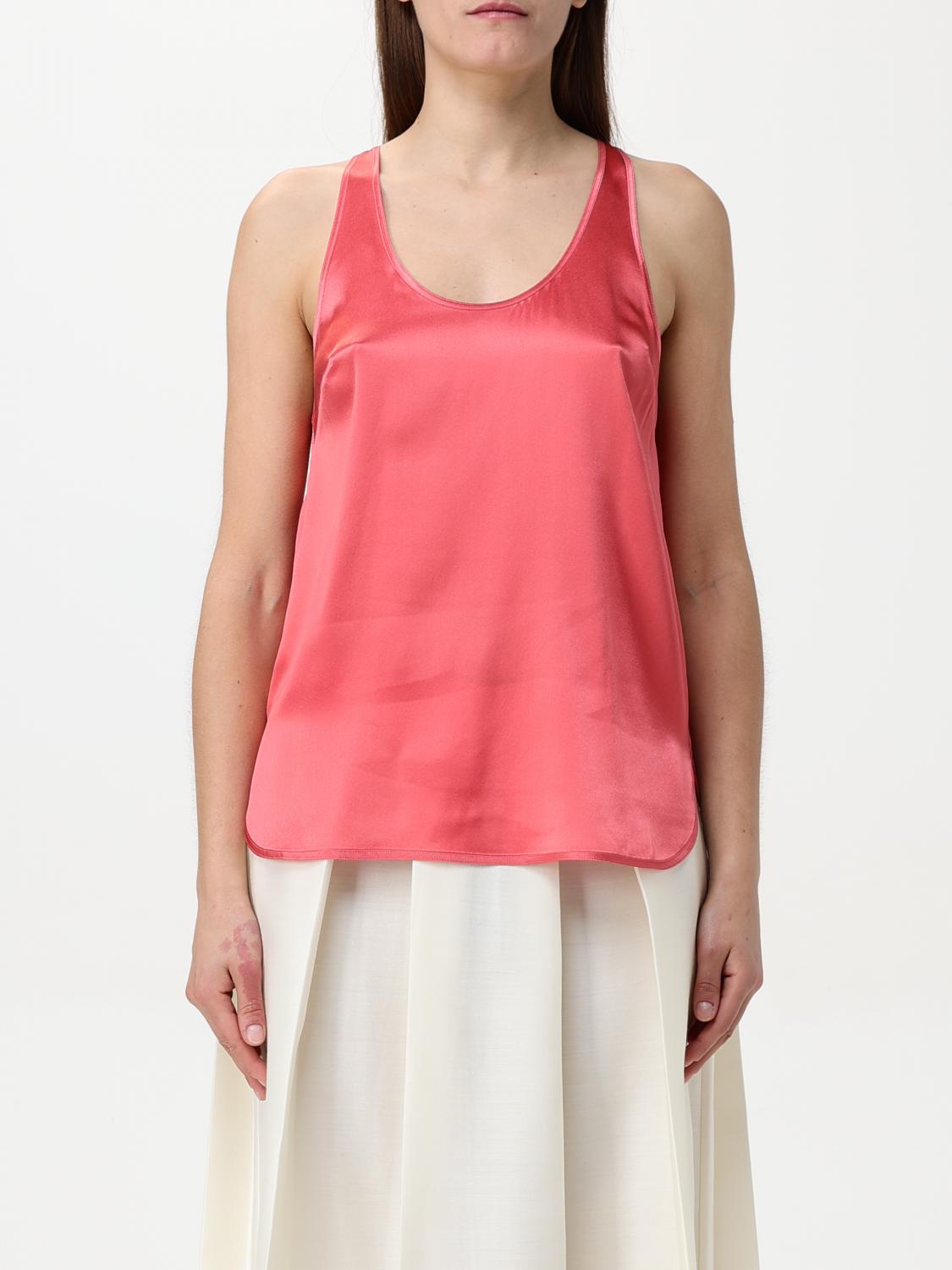 Shop Pinko Top  Woman Color Coral