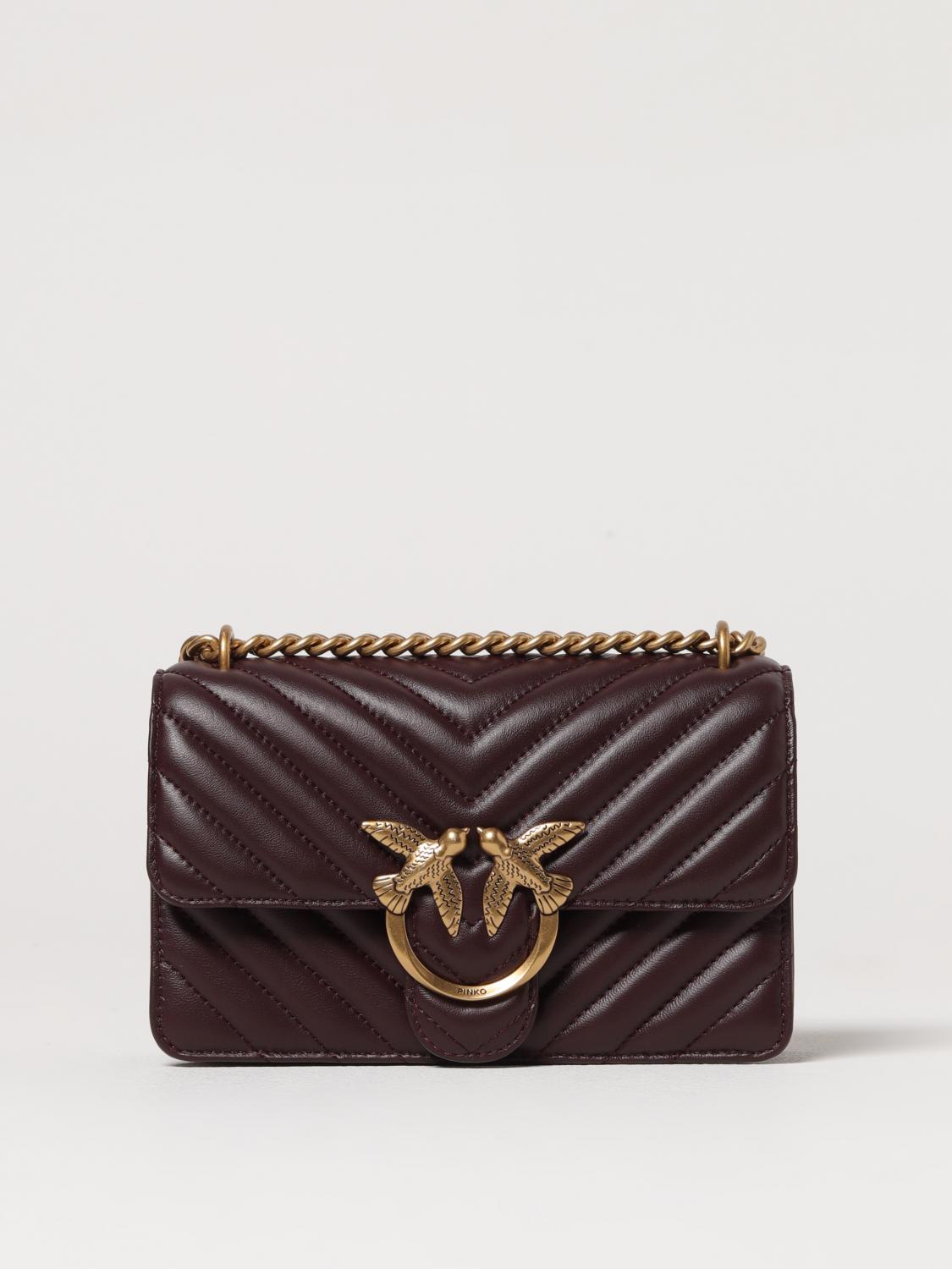 Mini Bag PINKO Woman color Burgundy