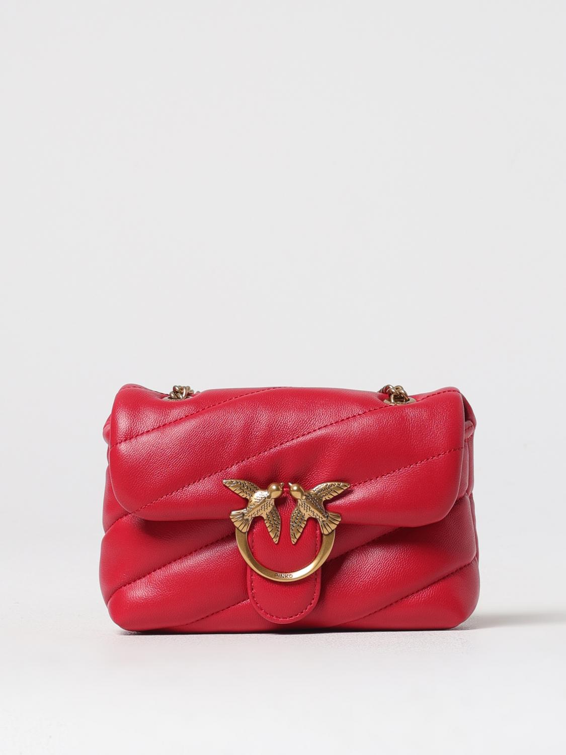 Shop Pinko Mini Bag Woman Color Red