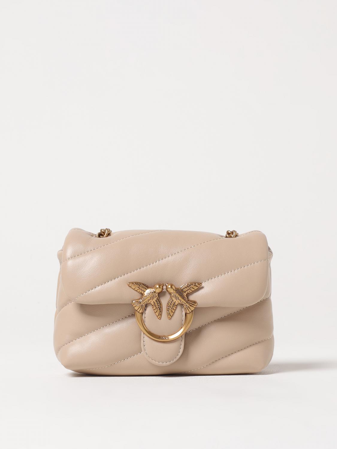 Mini Bag PINKO Woman color Beige