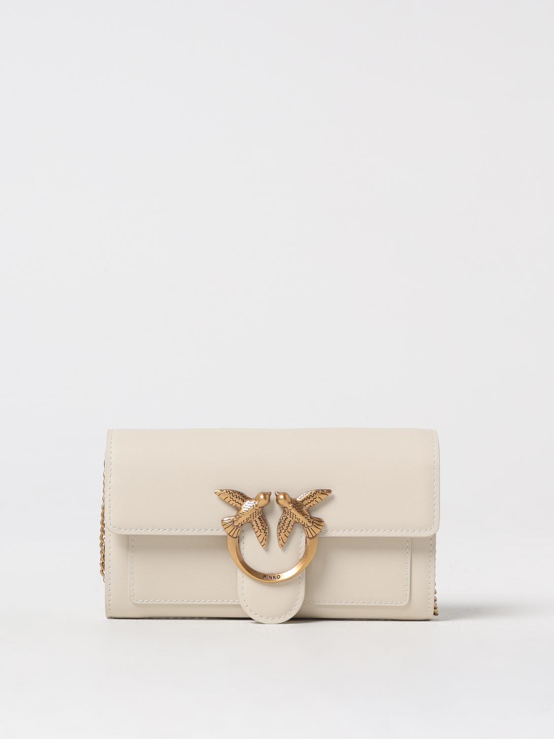Pinko Wallet  Woman Color White In White