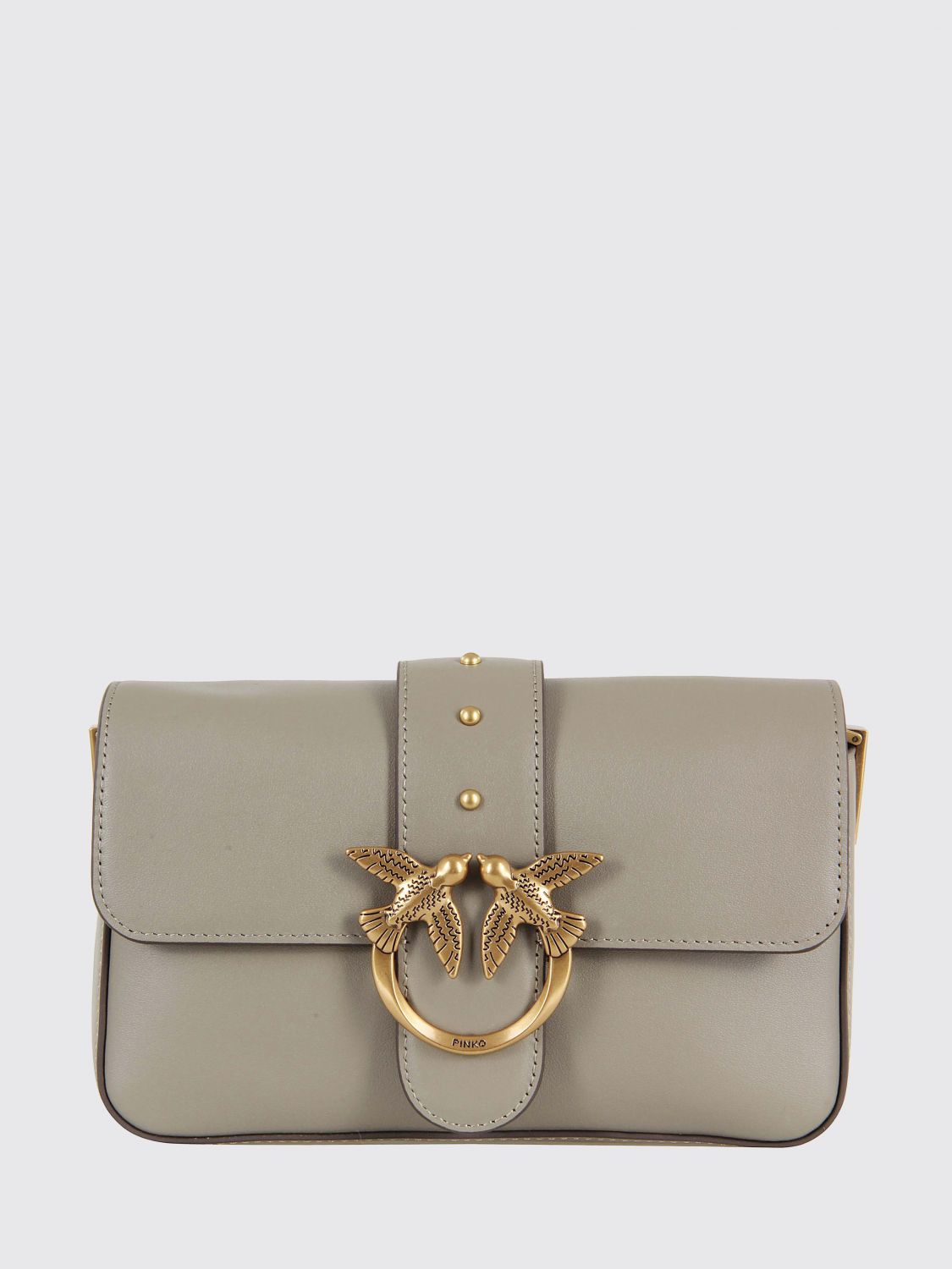 Pinko Mini Bag  Woman Color Walnut In Nude