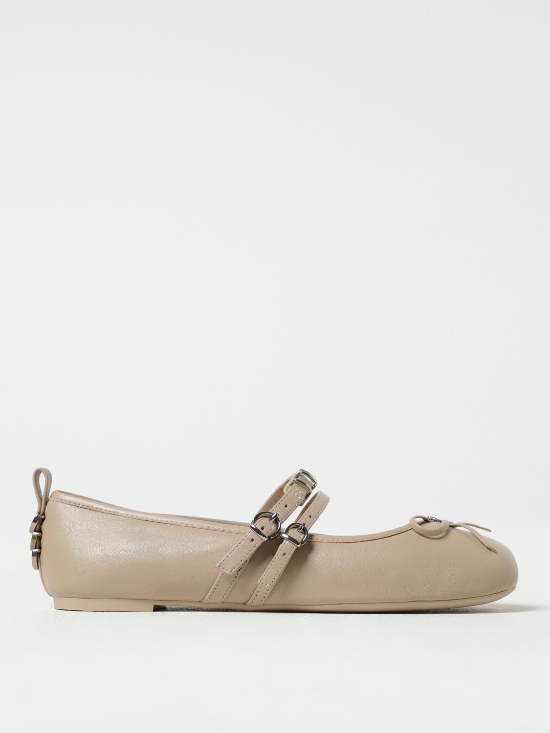 PINKO BALLET FLATS PINKO WOMAN COLOR BEIGE 425509022