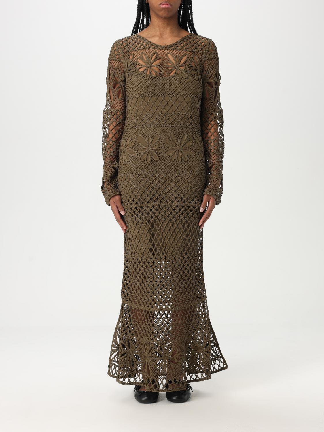 ワンピース PINKO 'Fantasy net' dress Pinko Fantasy Net Dress In Green | ModeSens