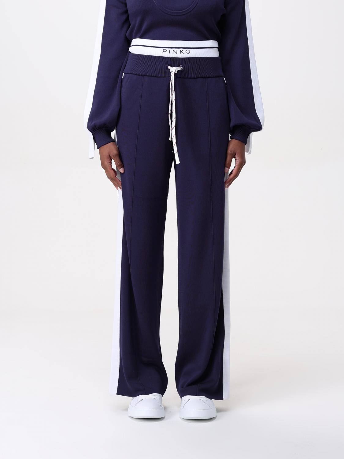 Shop Pinko Pants  Woman Color Blue