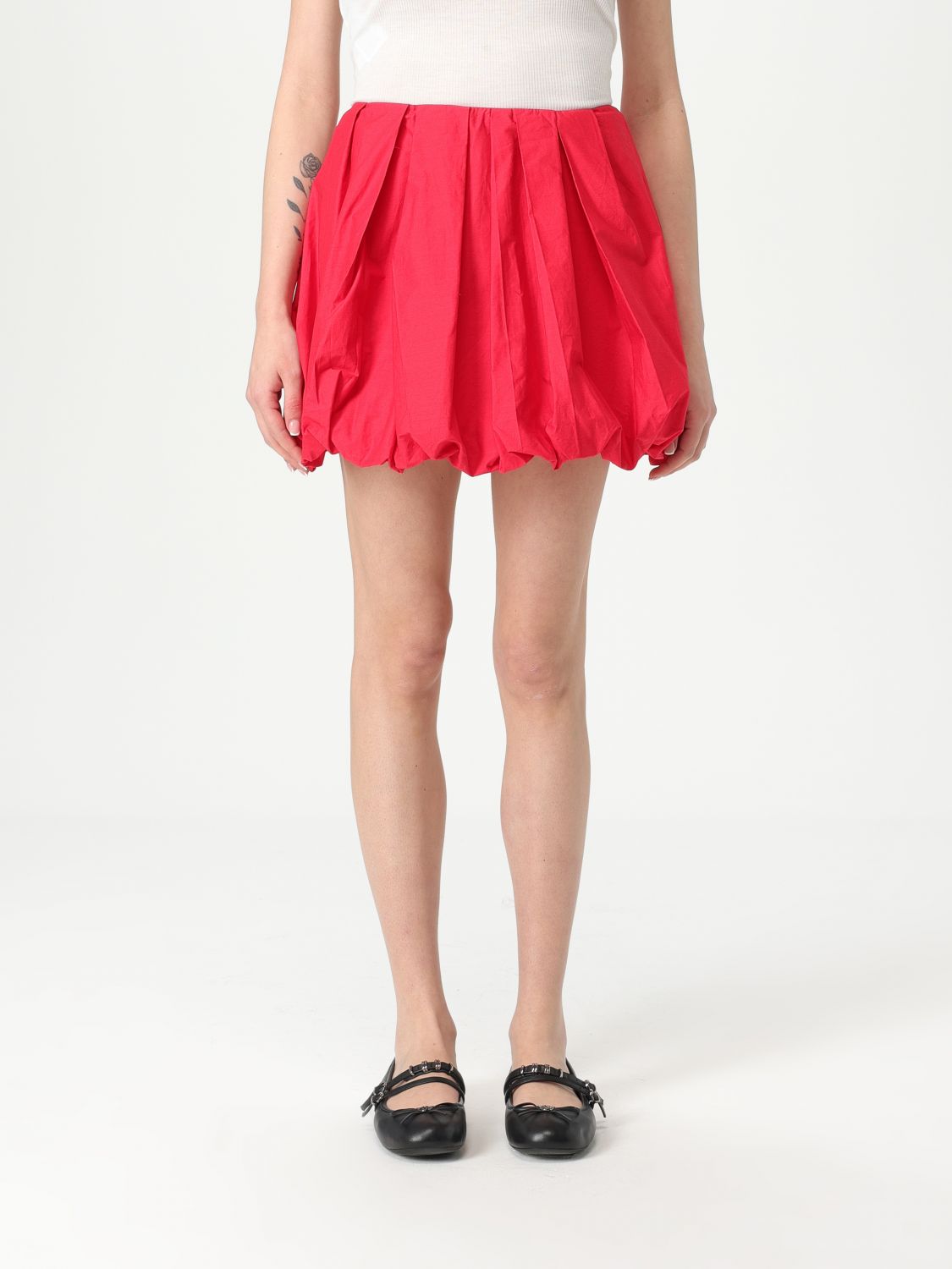 Pinko Skirt  Woman Color Red