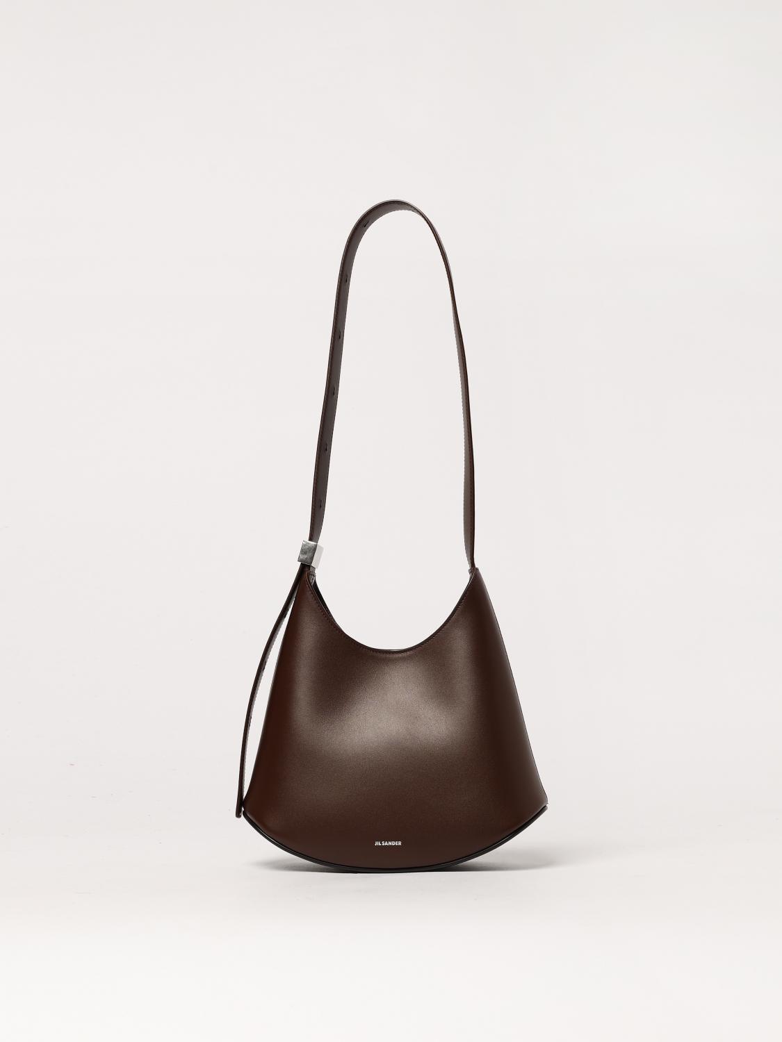 Jil Sander Shoulder Bag Woman Color Brown In Brown
