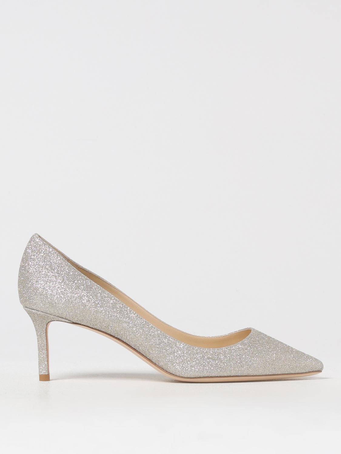 JIMMY CHOO PUMPS JIMMY CHOO WOMAN COLOR SILVER 425712061
