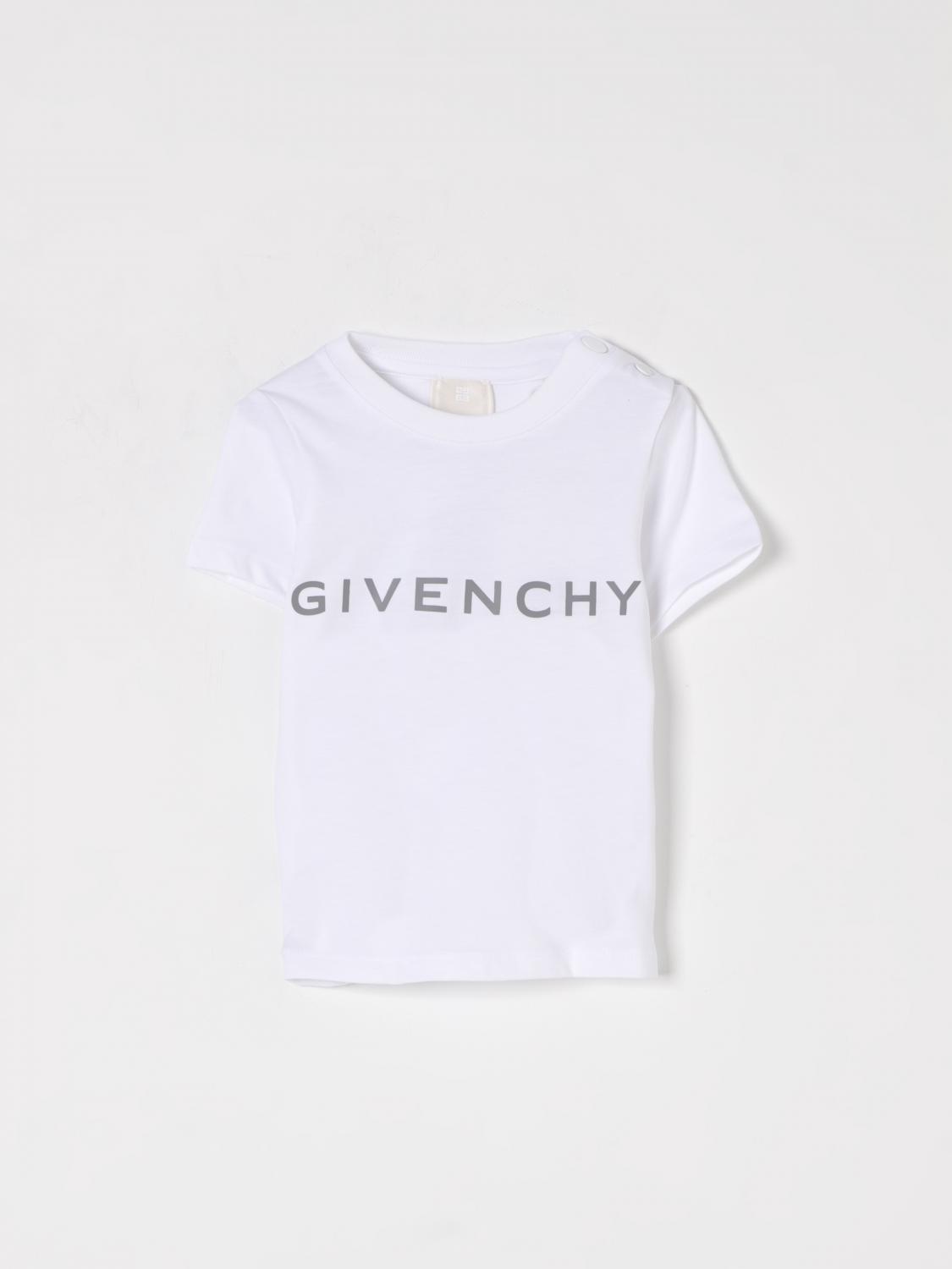 Givenchy Kids White T-shirt For Boys In White