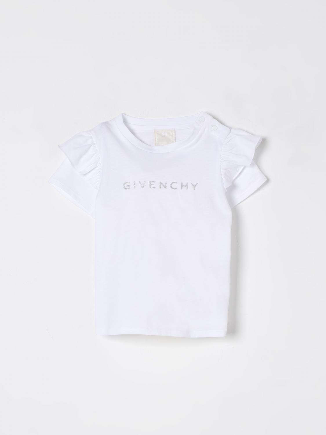 GIVENCHY T-Shirt Kids color White　GIVENCHY Tシャツ キッズカラー ホワイト GIVENCHY