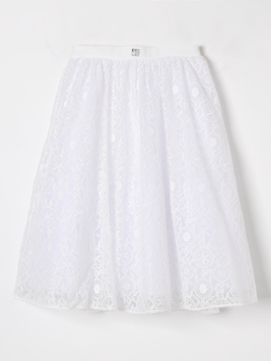 Givenchy Skirt Kids Color White In White