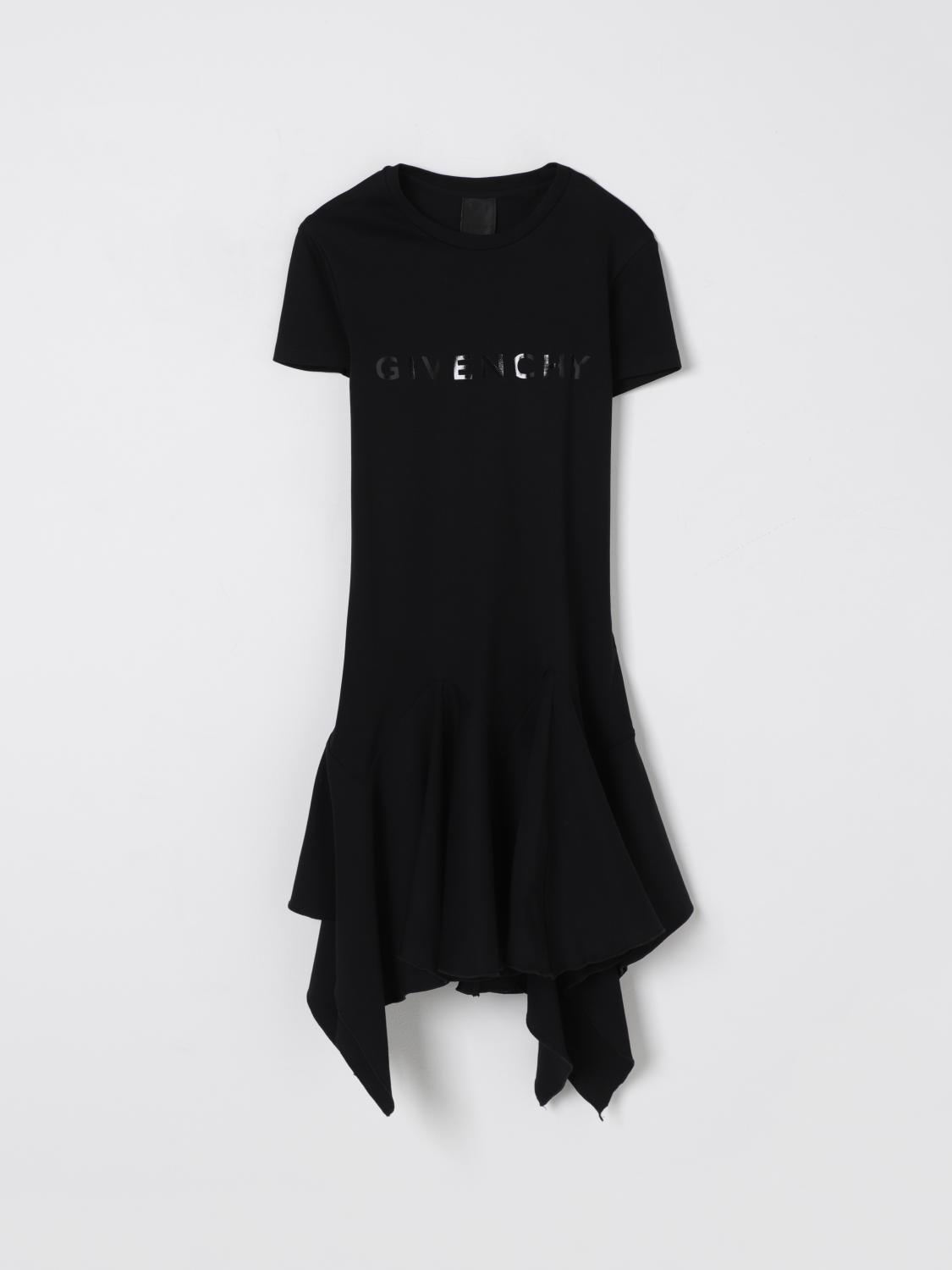 Givenchy Dress Kids Color Black In Black