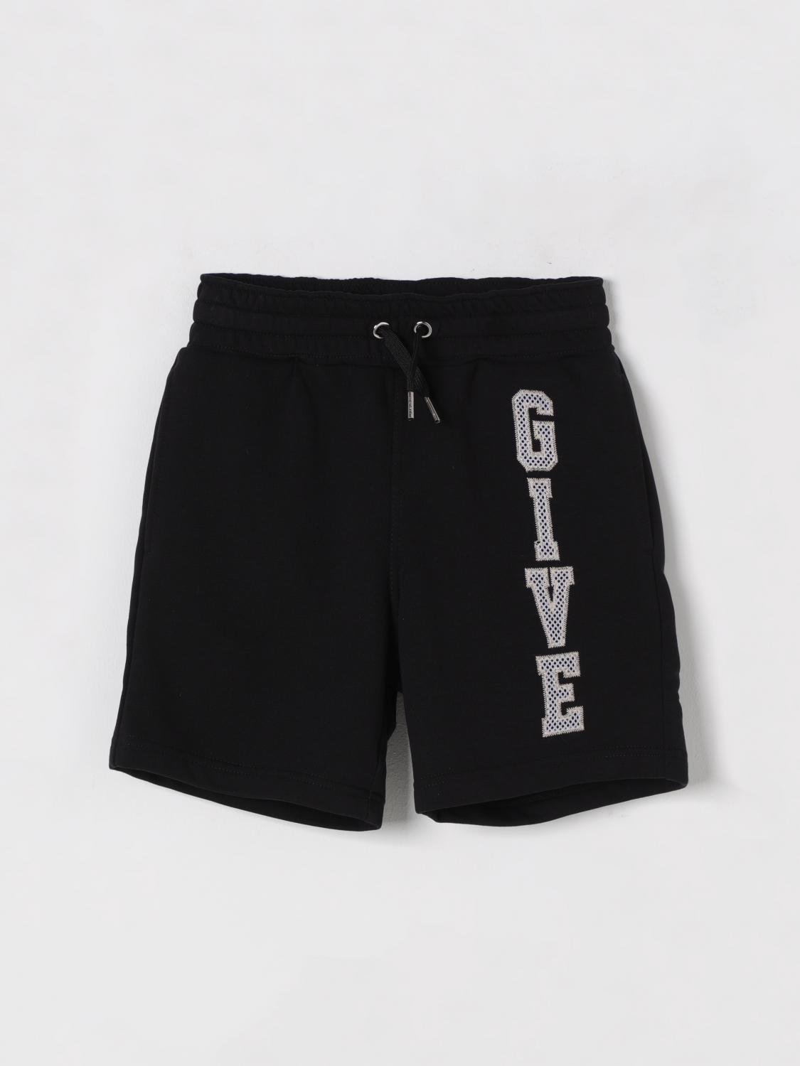 Givenchy Kids Shorts Black In Black