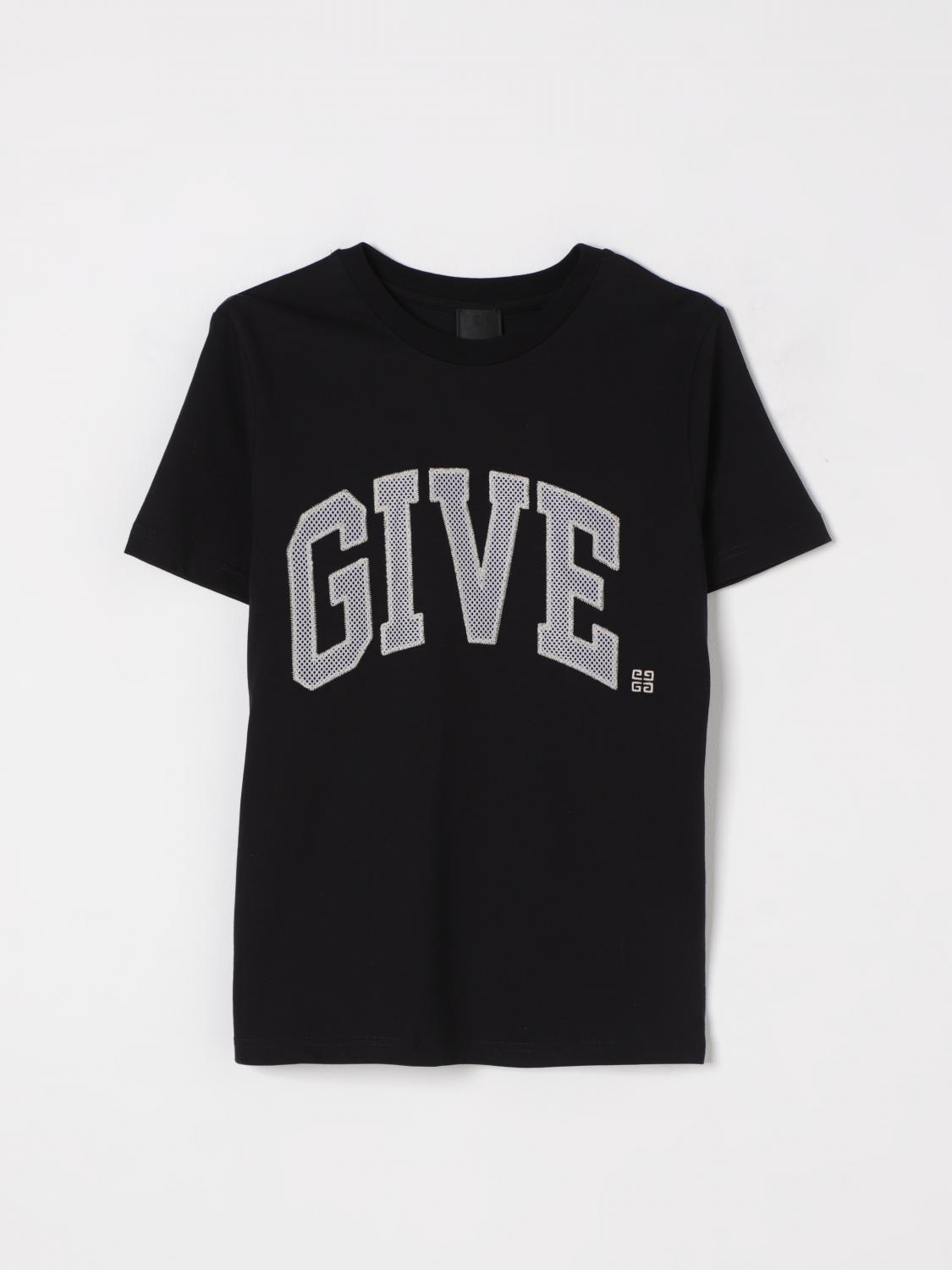 Givenchy T-shirt Con Stampa In Black