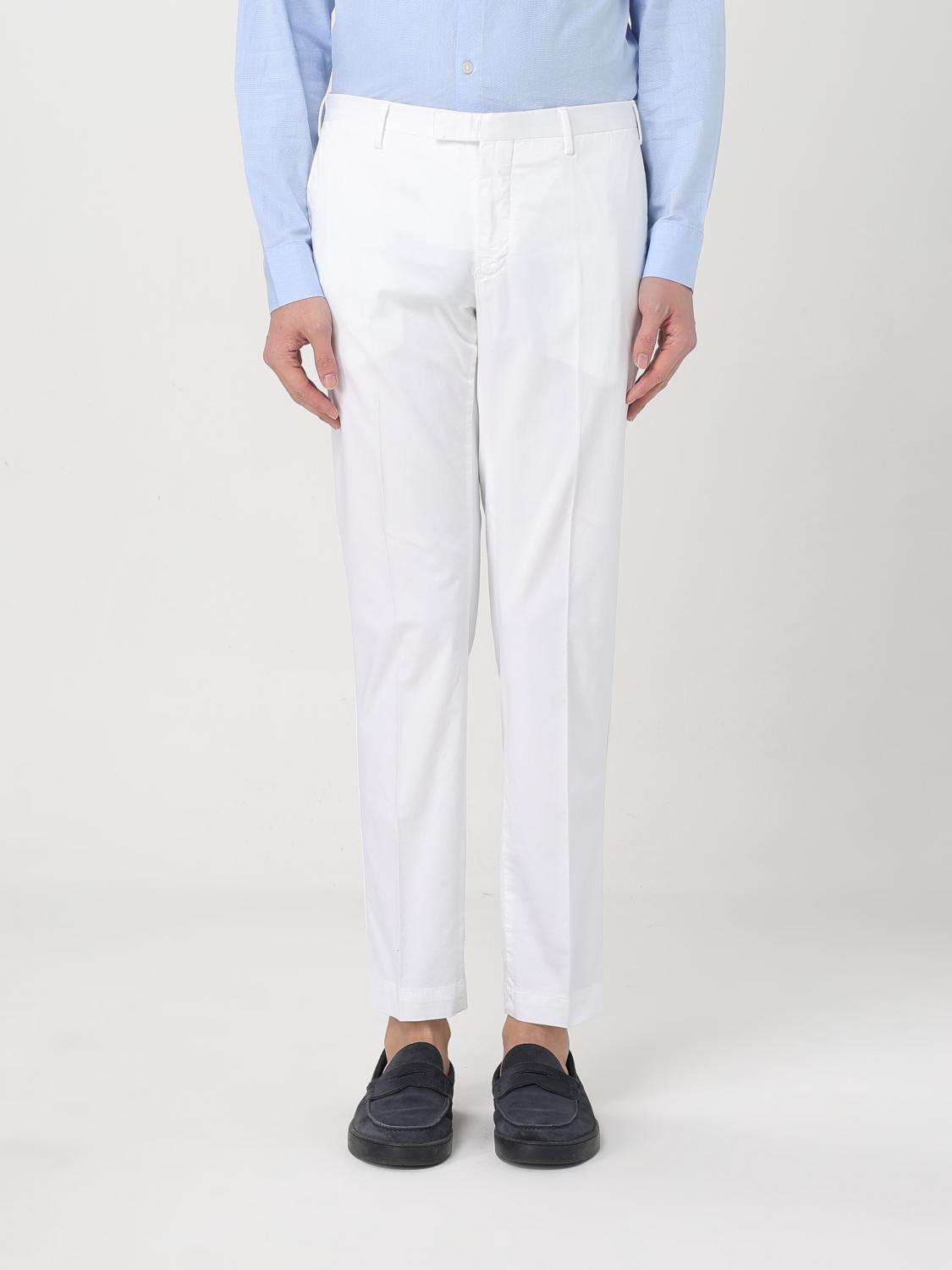 Pt Torino Pants Men Color White In White