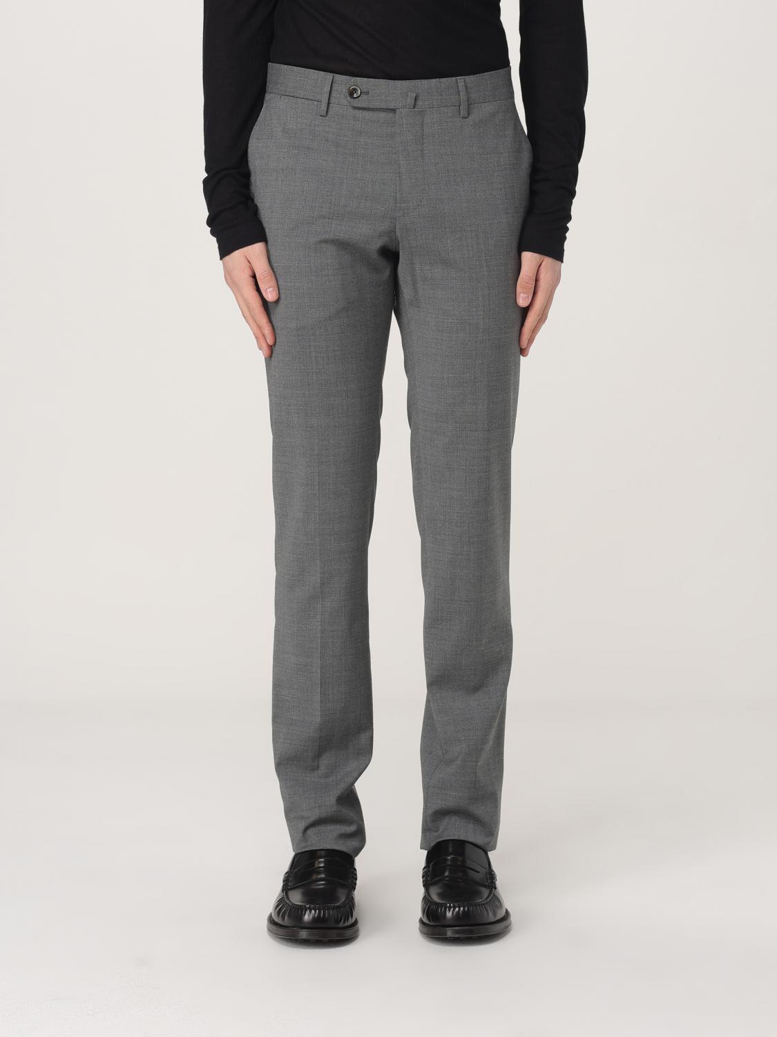Pt Torino Pants Men Color Grey In Grau