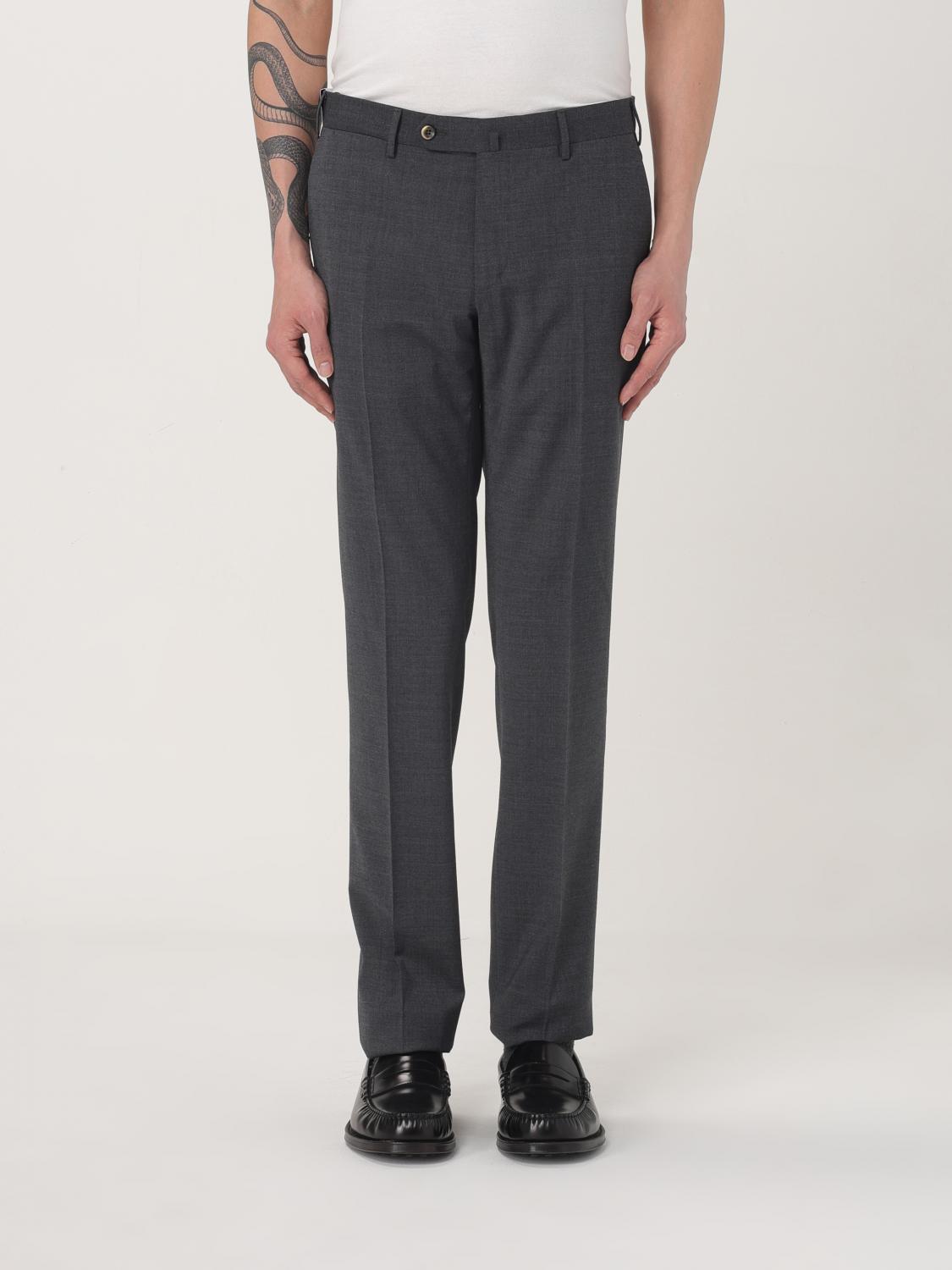 Pt Torino Pants  Men Color Charcoal In Charcoal