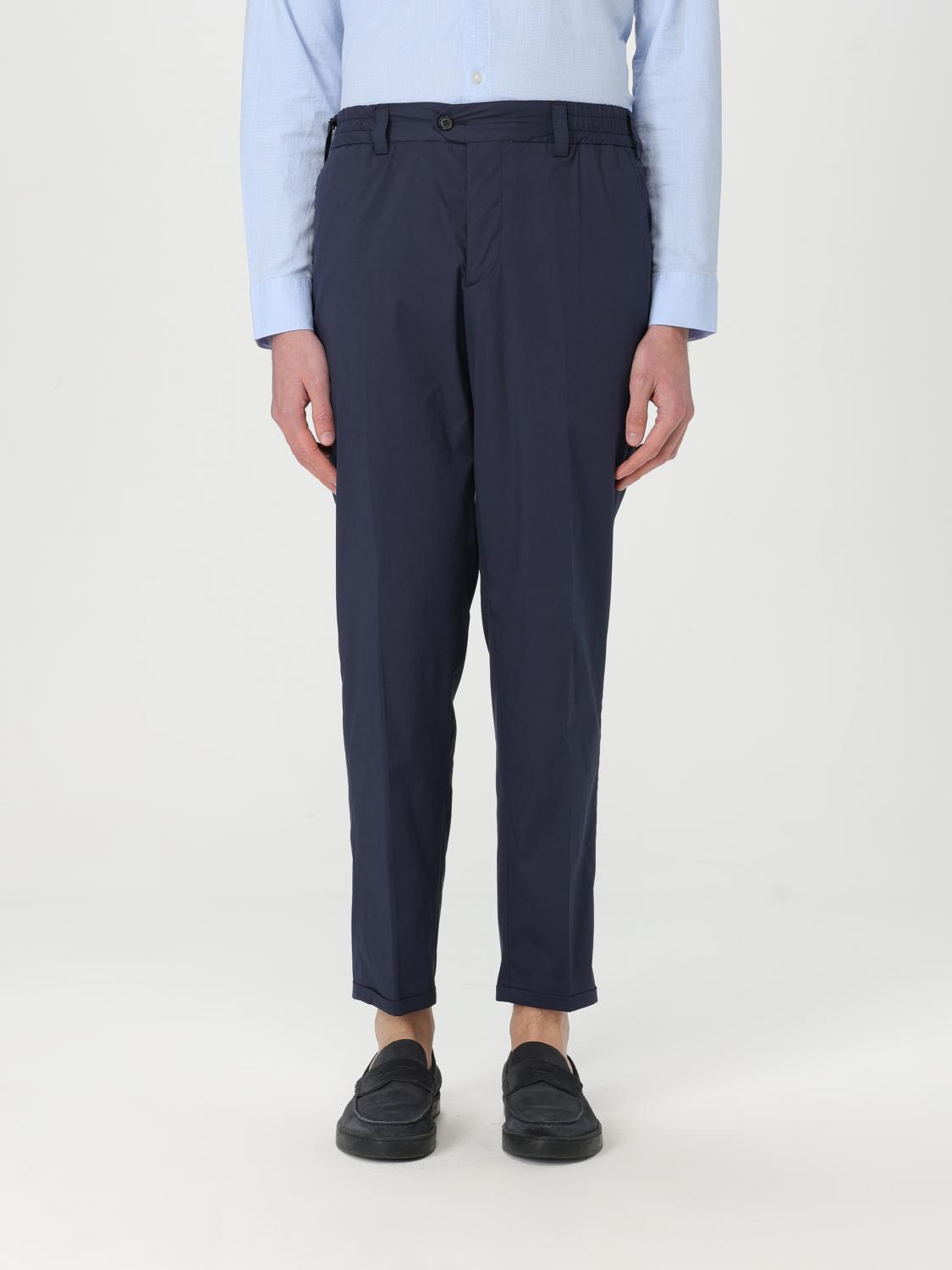 Pt Torino Pants Men Color Navy In Navy