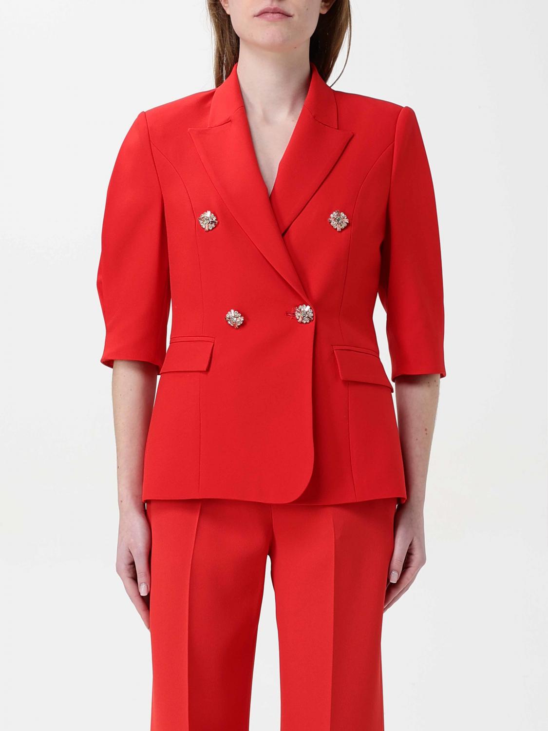 H Couture Blazer Woman Color Red In Red