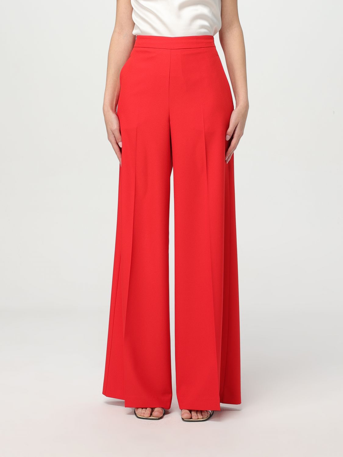 H Couture Hose Damen Farbe Rot In Rot